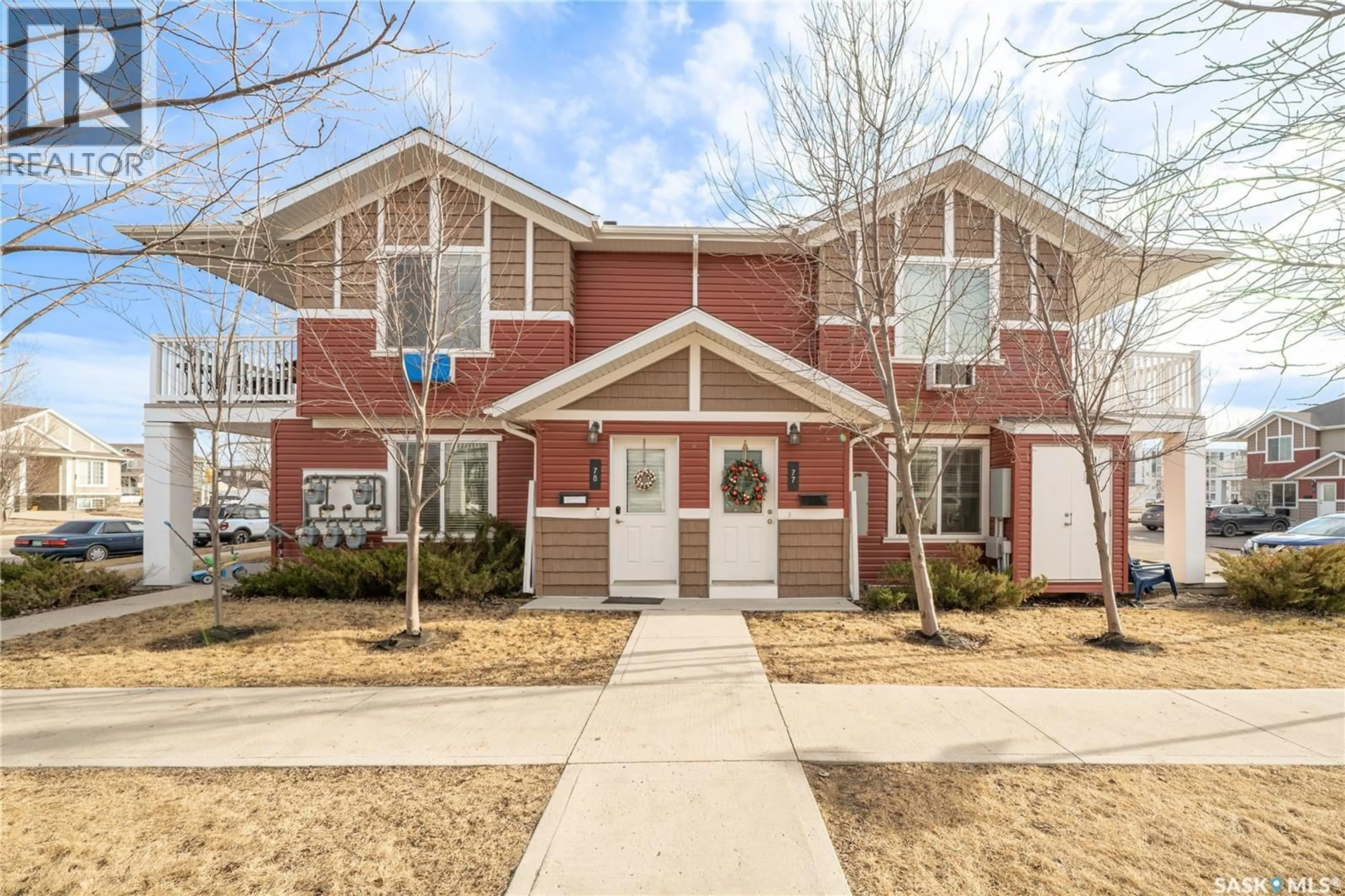 Home with brick exterior material, street for #78 - 5602 GORDON ROAD, Regina Saskatchewan S4W0M1