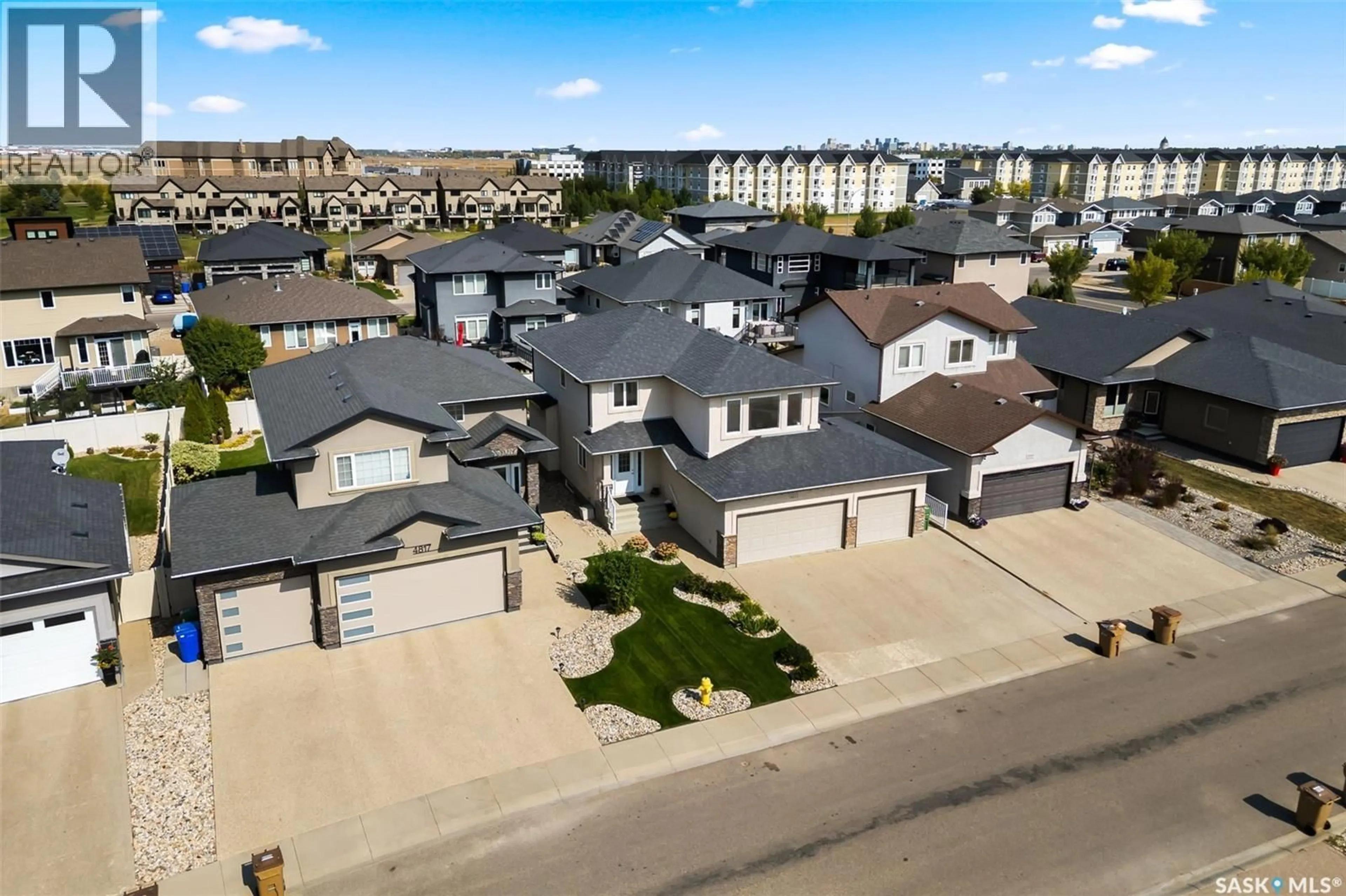 A pic from outside/outdoor area/front of a property/back of a property/a pic from drone, street for 4813 UPSON ROAD, Regina Saskatchewan S4W0A7