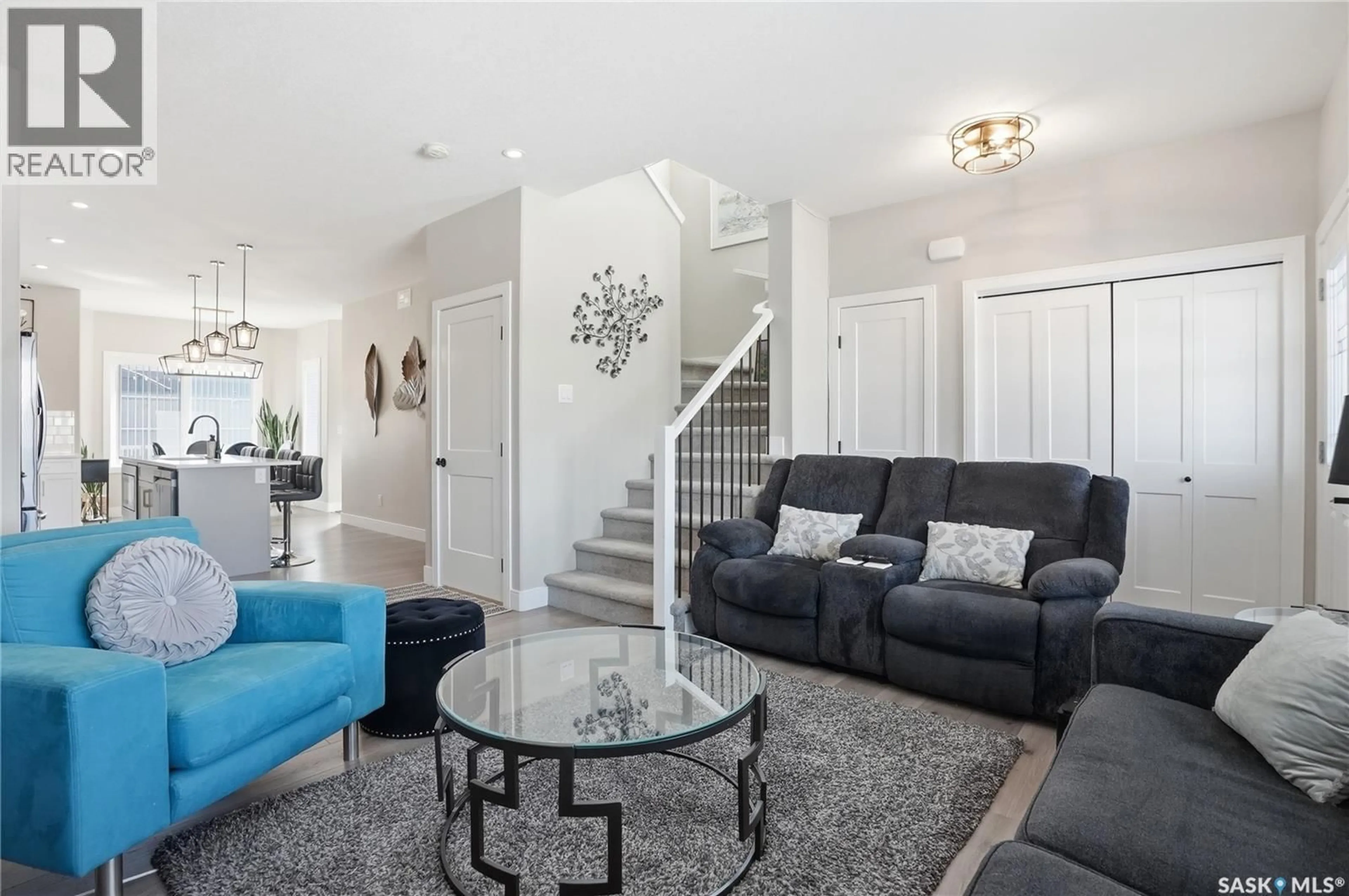 Living room with furniture, unknown for 703 UNDERHILL LANE, Saskatoon Saskatchewan S7V0N2