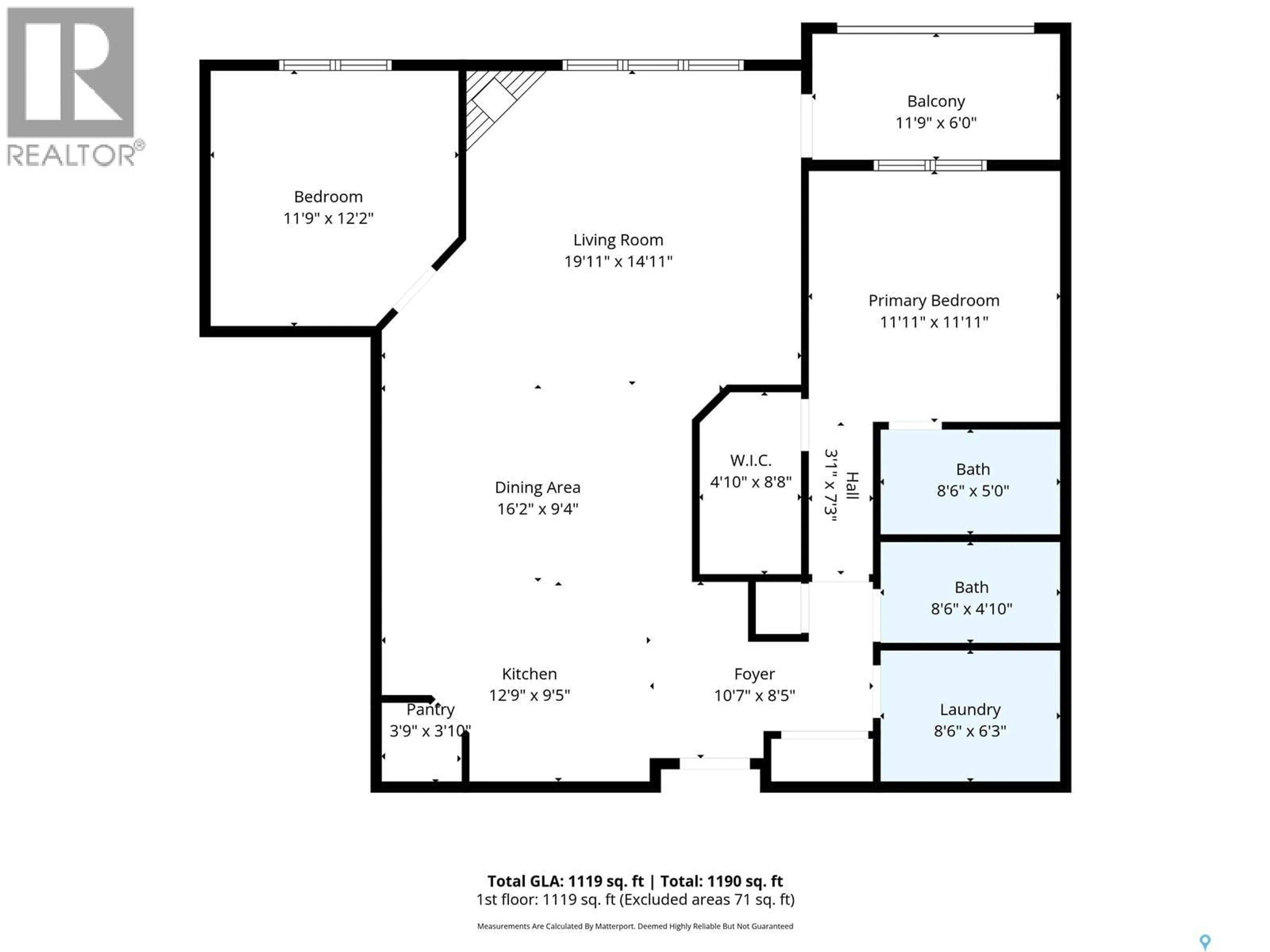 Floor plan for 218 - 304 HEATH AVENUE, Saskatoon Saskatchewan S7S0A1