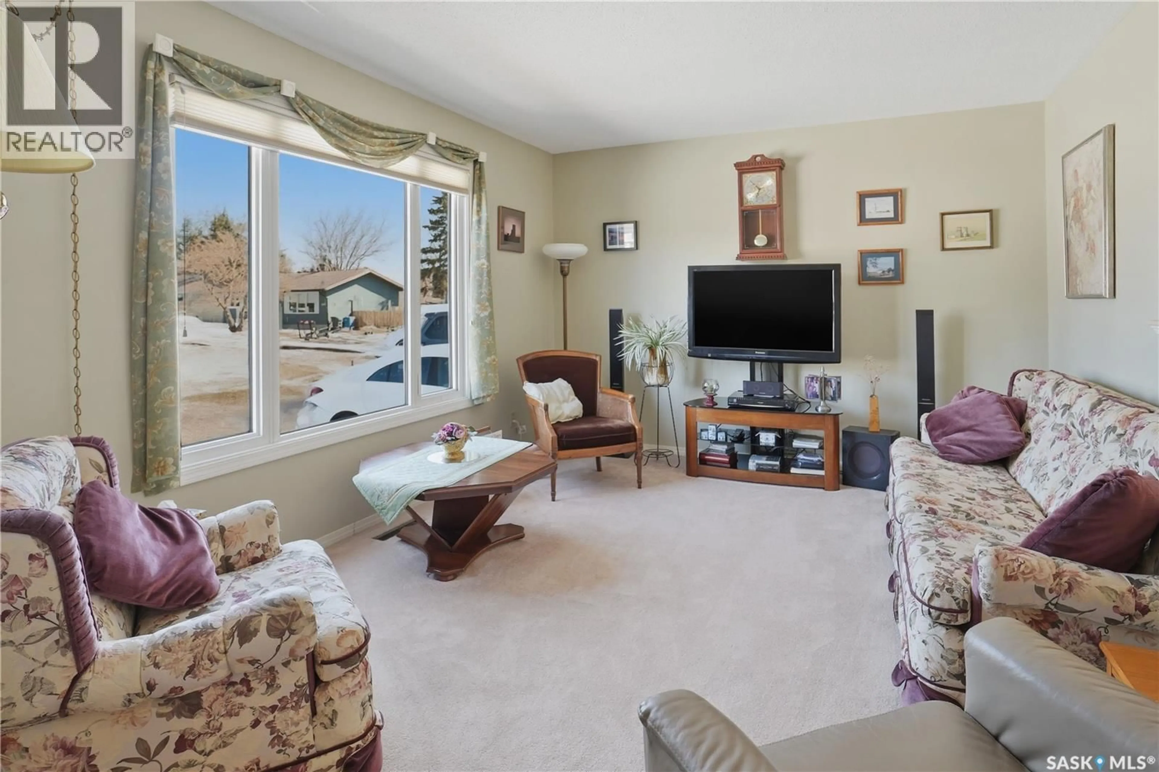 Living room with furniture, unknown for 1551 MACKENZIE KING CRESCENT, North Battleford Saskatchewan S9A3C5