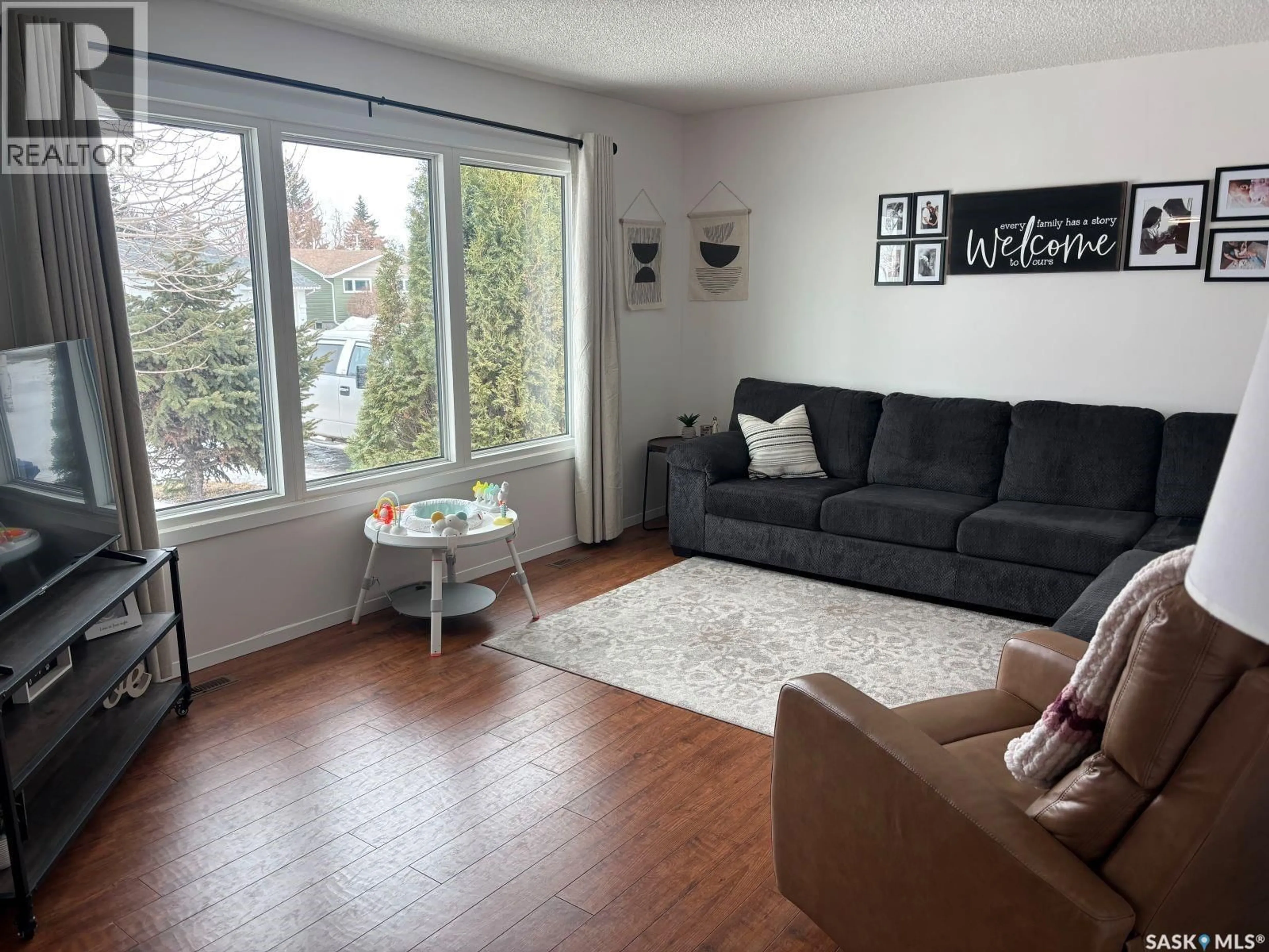 Living room with furniture, unknown for 18 WATERLOO ROAD, Yorkton Saskatchewan S3N3E8