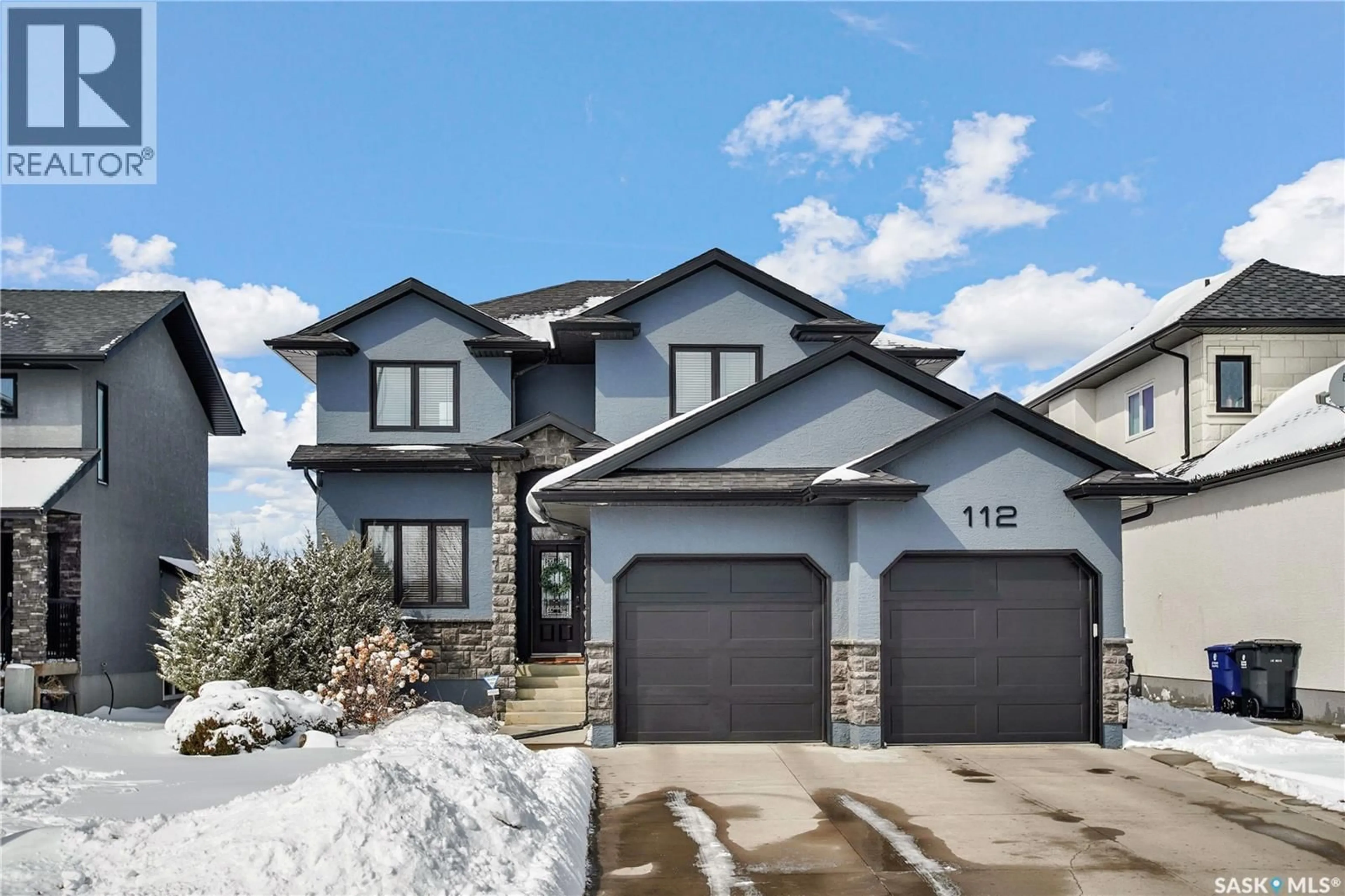 Home with brick exterior material, street for 112 KINSMEN CRESCENT, Martensville Saskatchewan S0K0A2