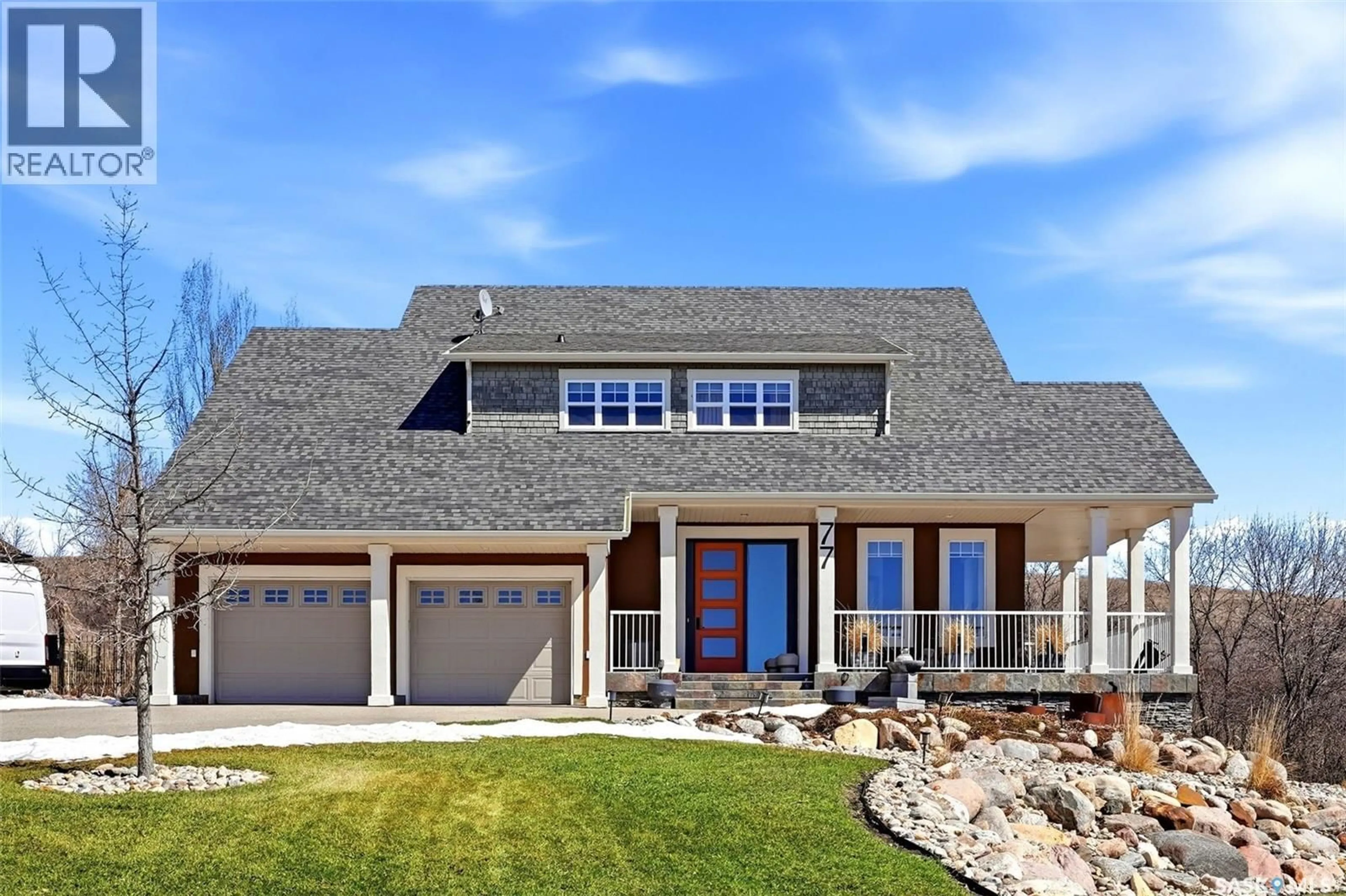 Home with brick exterior material, unknown for 77 DEER FOOT TRAIL, Lumsden Rm No. 189 Saskatchewan S2V1B8