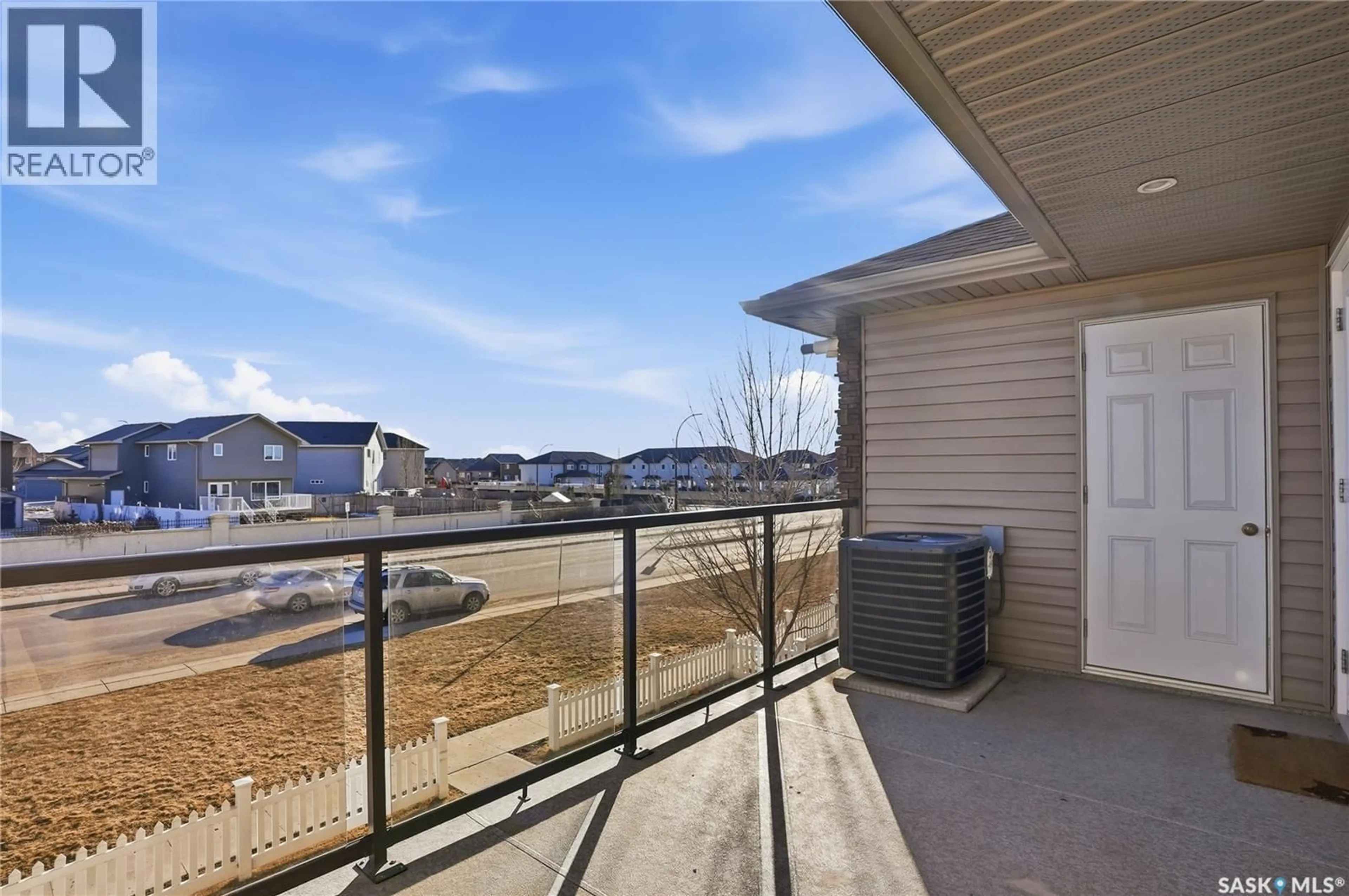 Patio, water/lake/river/ocean view for 110 - 1303 RICHARDSON ROAD, Saskatoon Saskatchewan S7R0L1