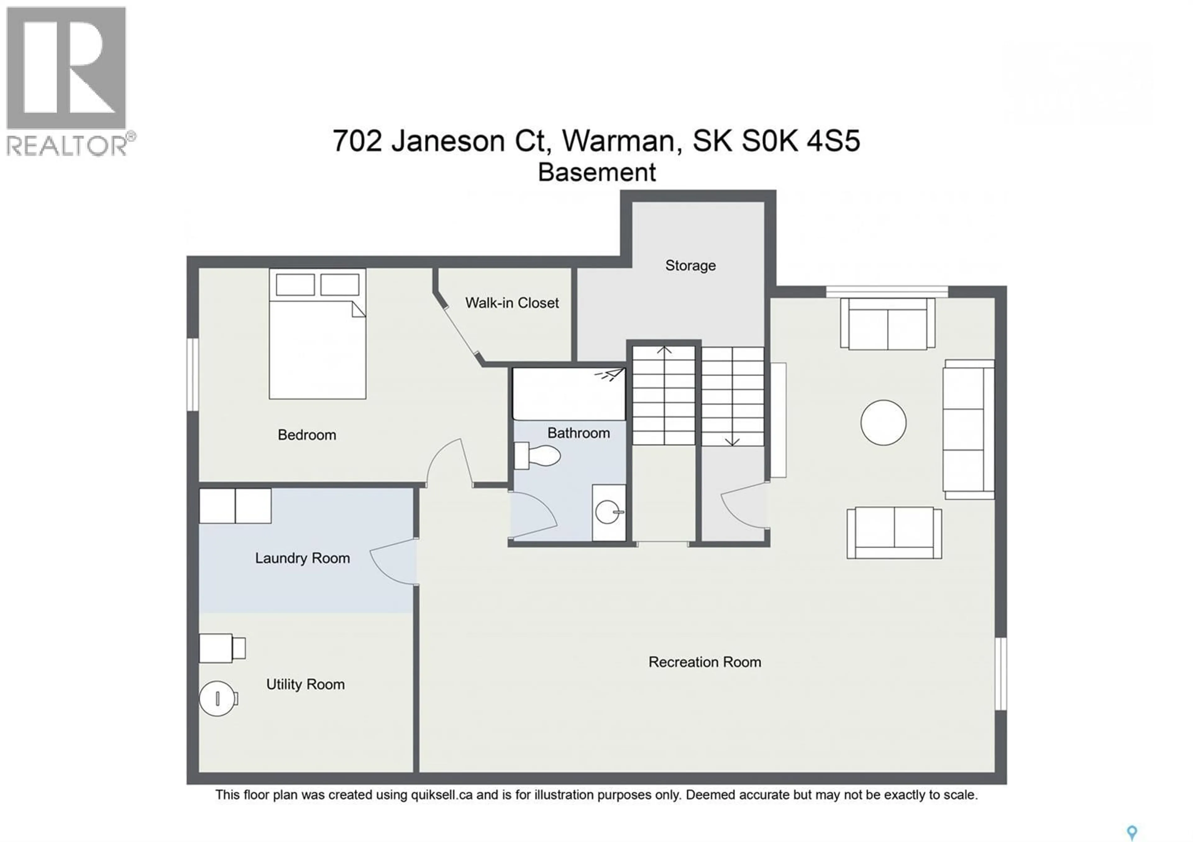 Floor plan for 702 JANESON COURT, Warman Saskatchewan S0K4S2