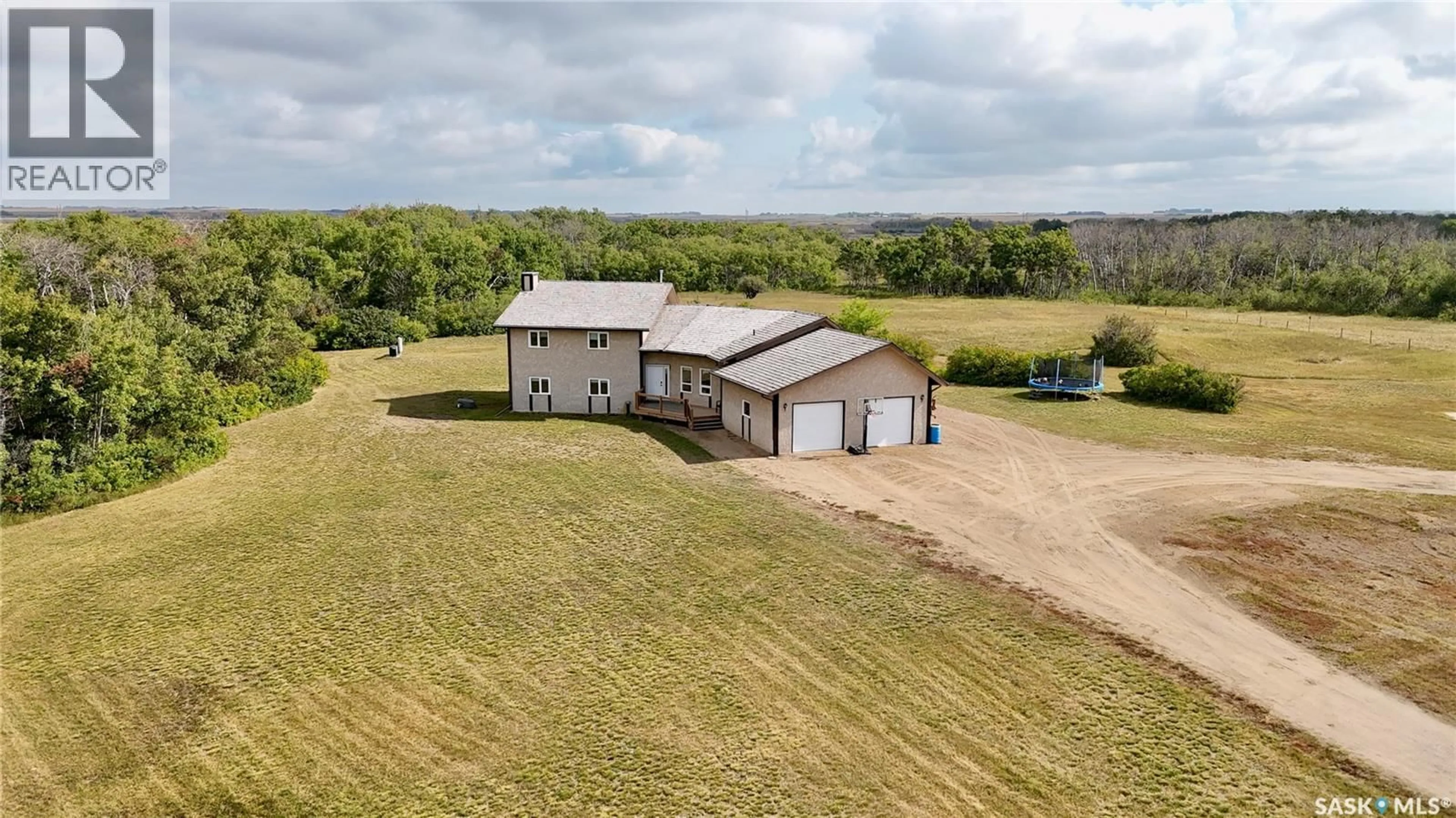 A pic from outside/outdoor area/front of a property/back of a property/a pic from drone, building for 393 PRYOR ROAD, Dundurn Rm No. 314 Saskatchewan S7K3J8