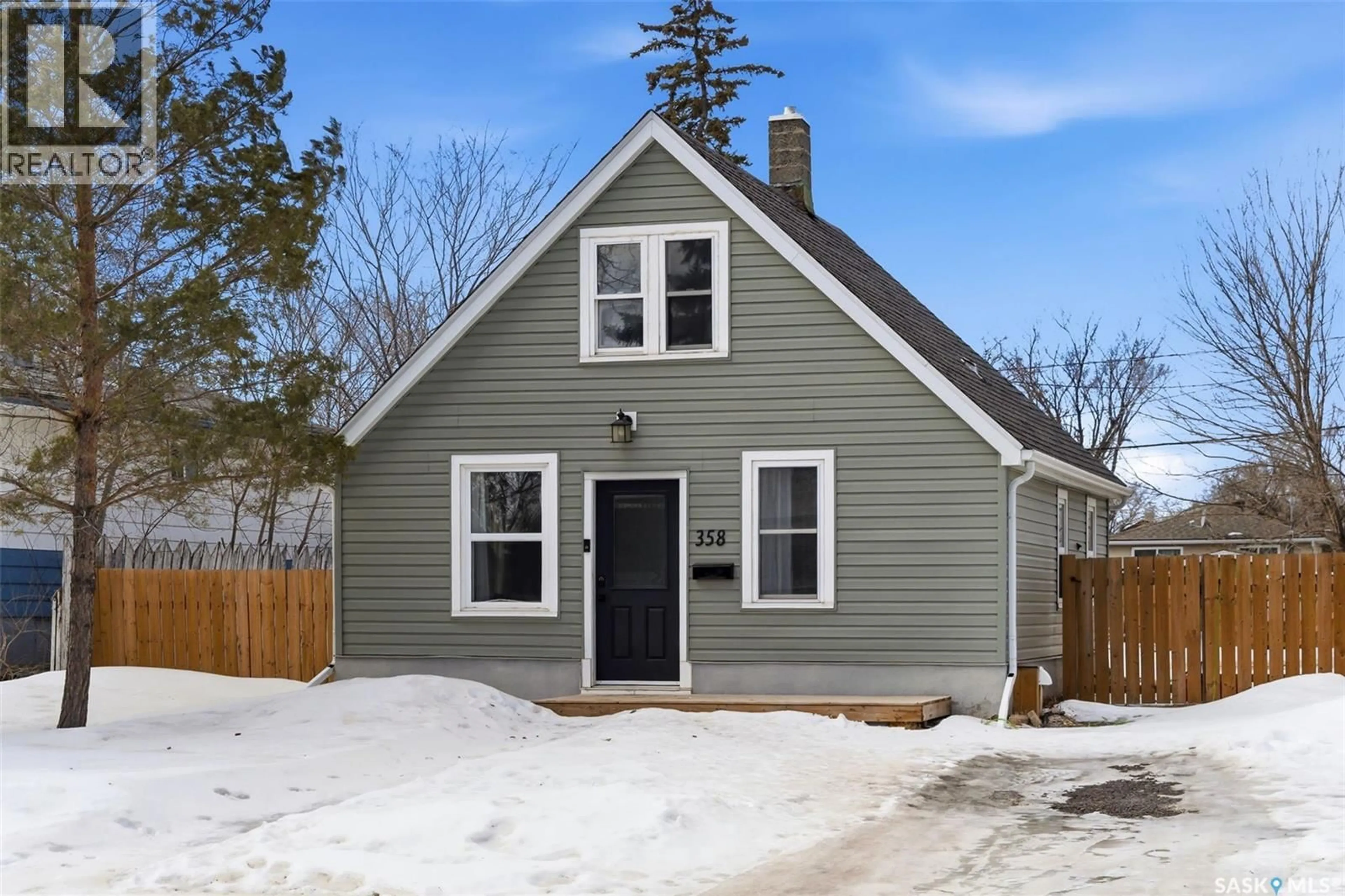 Home with vinyl exterior material, street for 358 ST JOHN STREET, Regina Saskatchewan S4R1R2