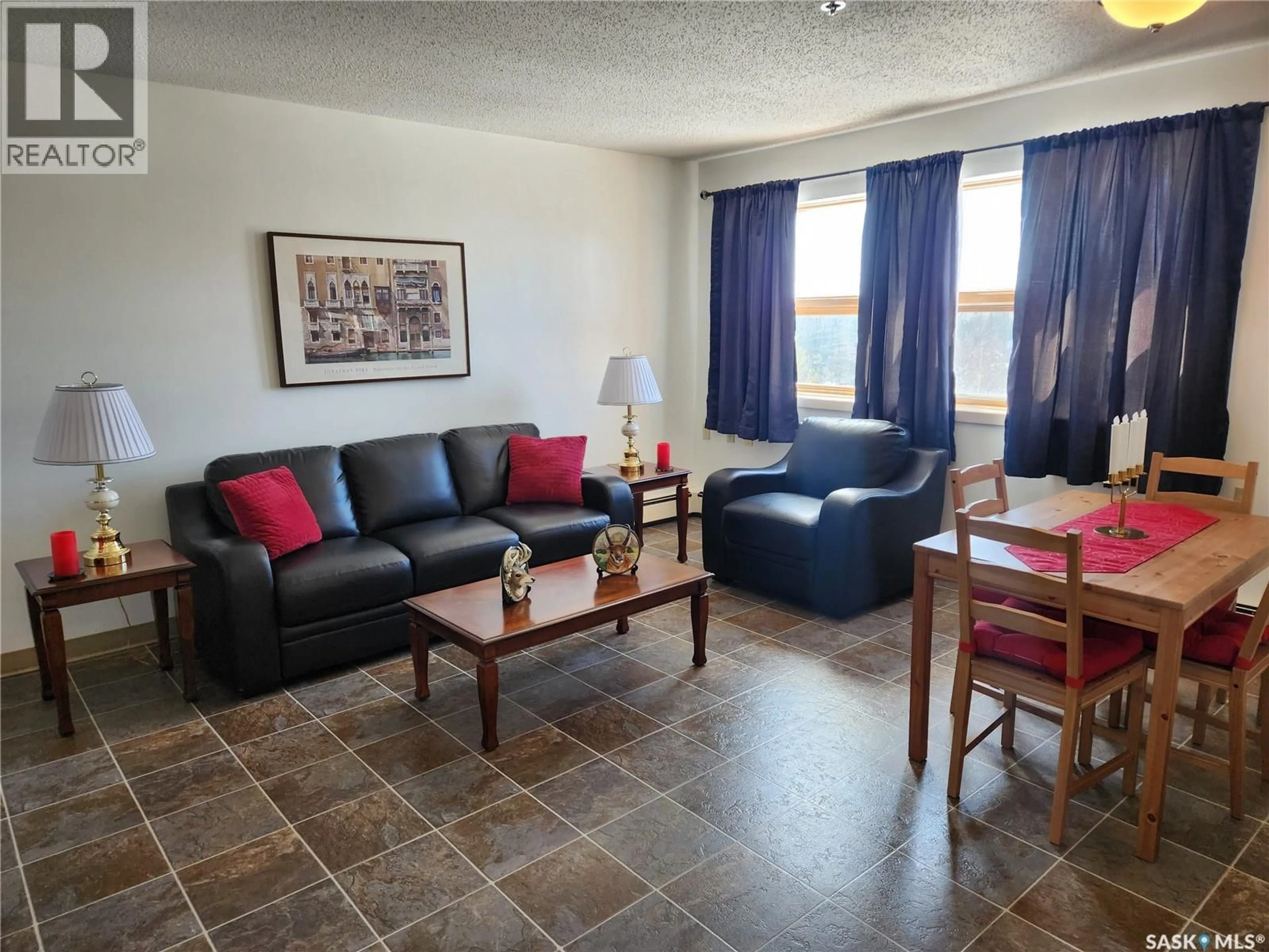 Living room with furniture, unknown for 308 - 102 MANOR DRIVE, Nipawin Saskatchewan S0E1E0