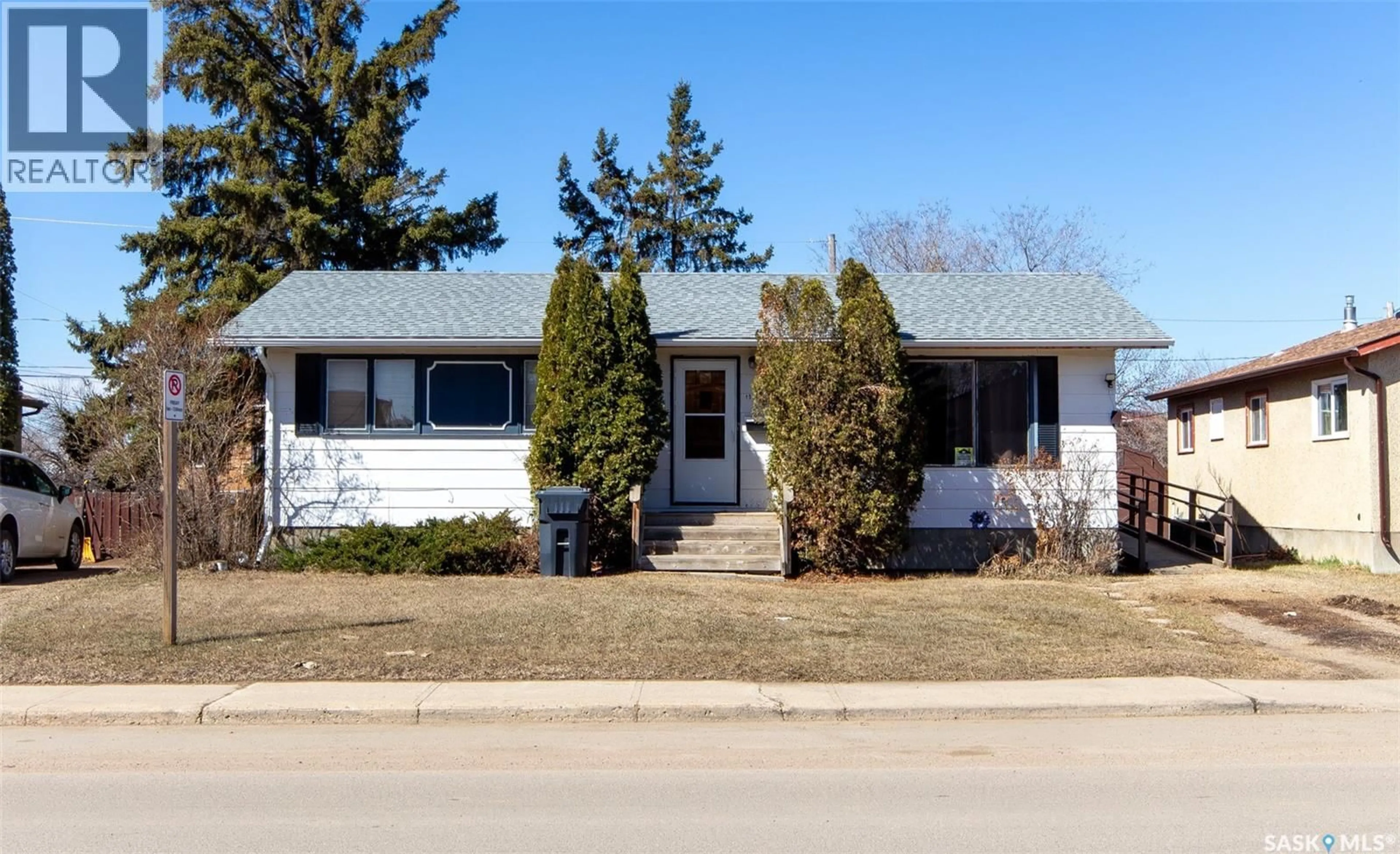 Home with vinyl exterior material, street for 1581 110TH STREET, North Battleford Saskatchewan S9A2J5