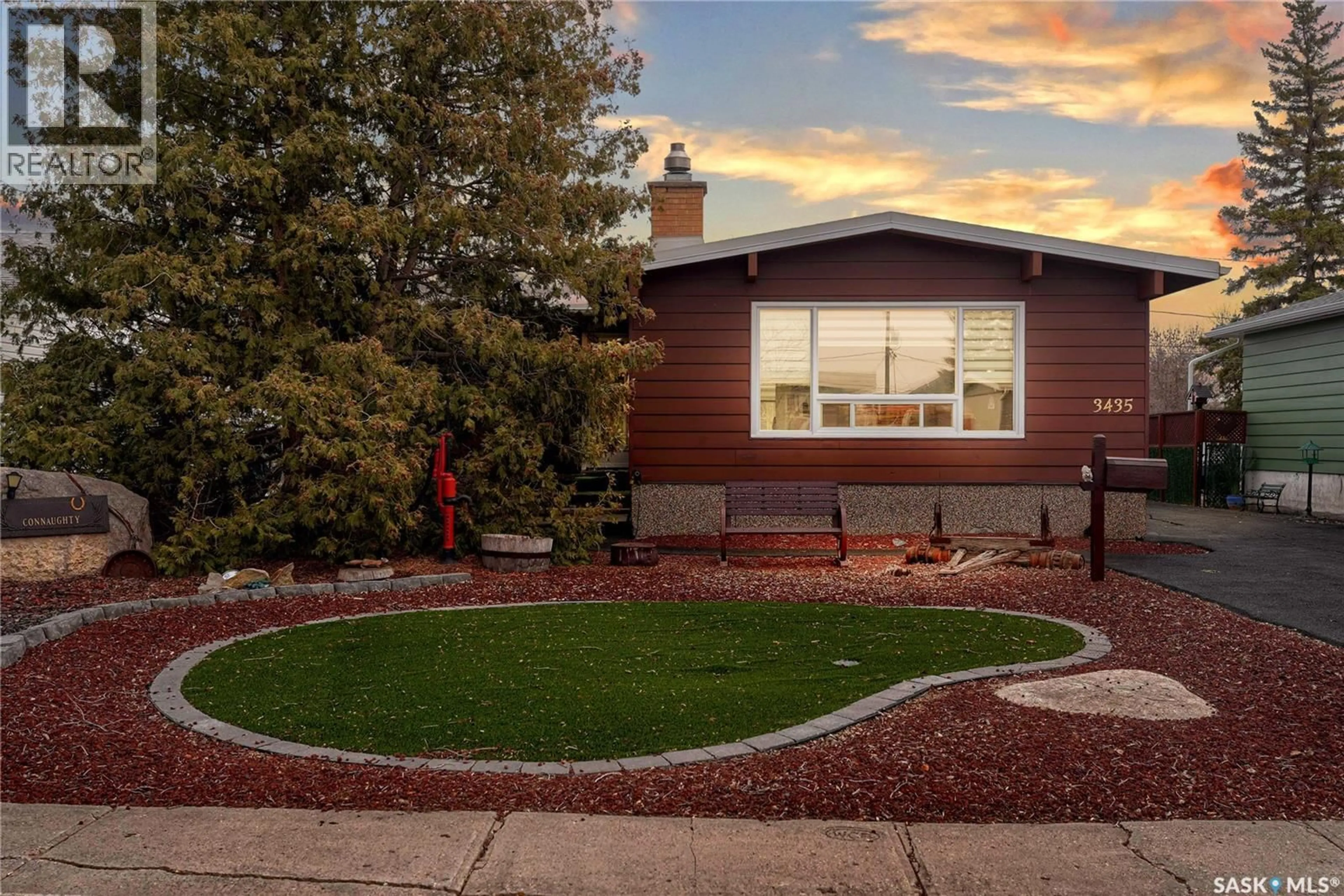 Home with brick exterior material, street for 3435 WASCANA STREET, Regina Saskatchewan S4S2H2