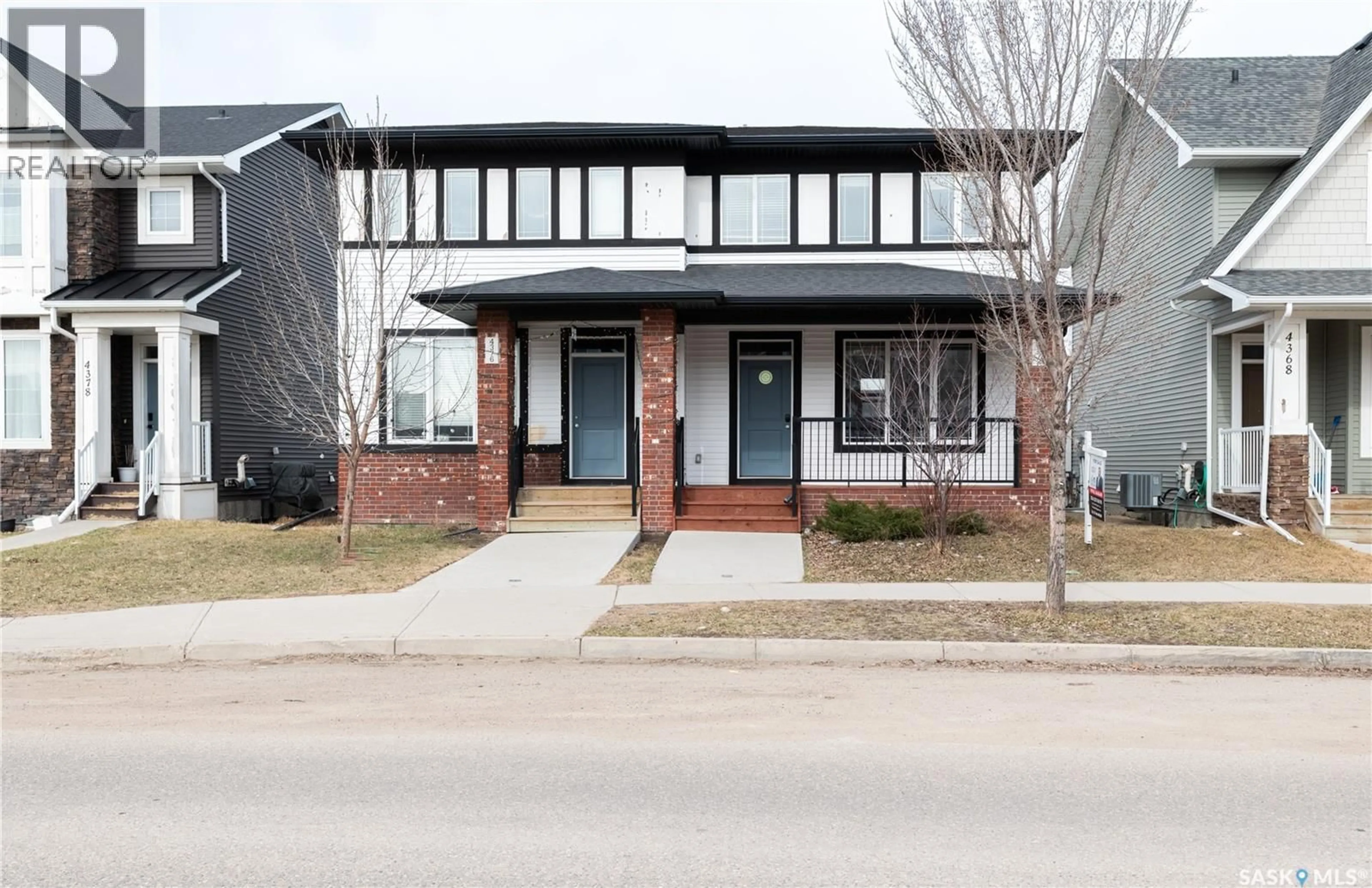 Home with brick exterior material, street for 4372 JAMES HILL ROAD, Regina Saskatchewan S4W0R2