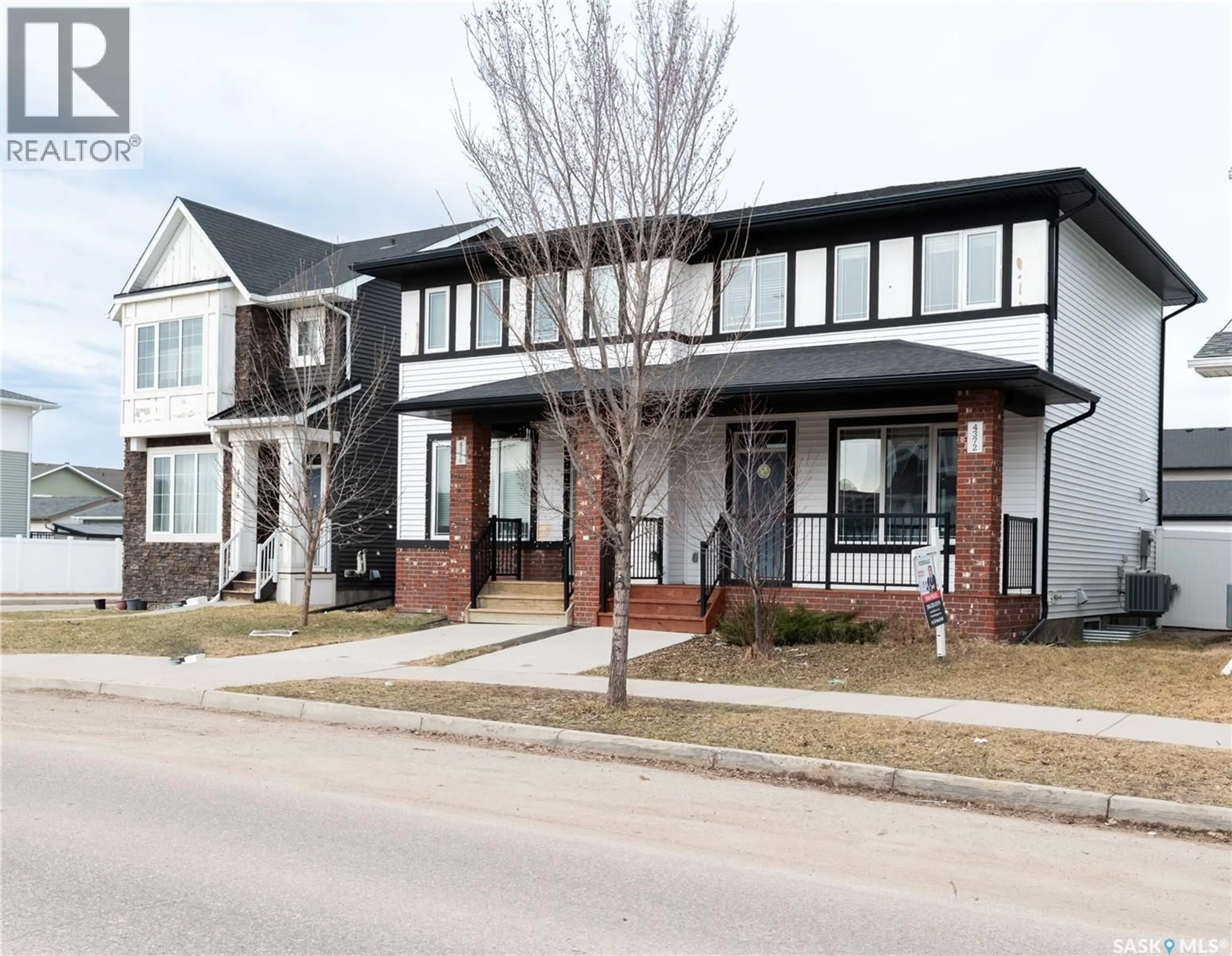 Home with brick exterior material, street for 4372 JAMES HILL ROAD, Regina Saskatchewan S4W0R2