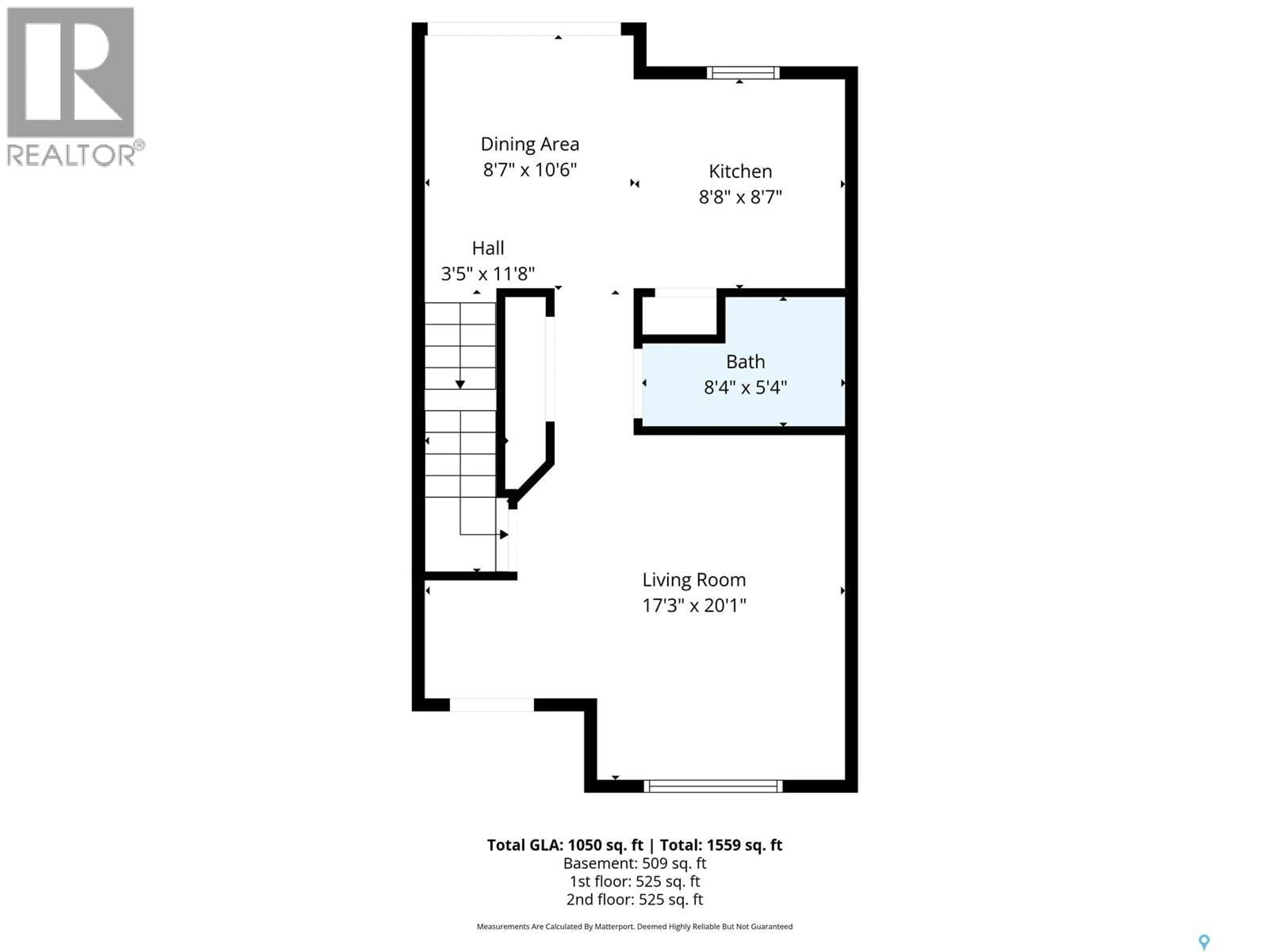 Floor plan for 148 203 HEROLD TERRACE, Saskatoon Saskatchewan S7V1H8