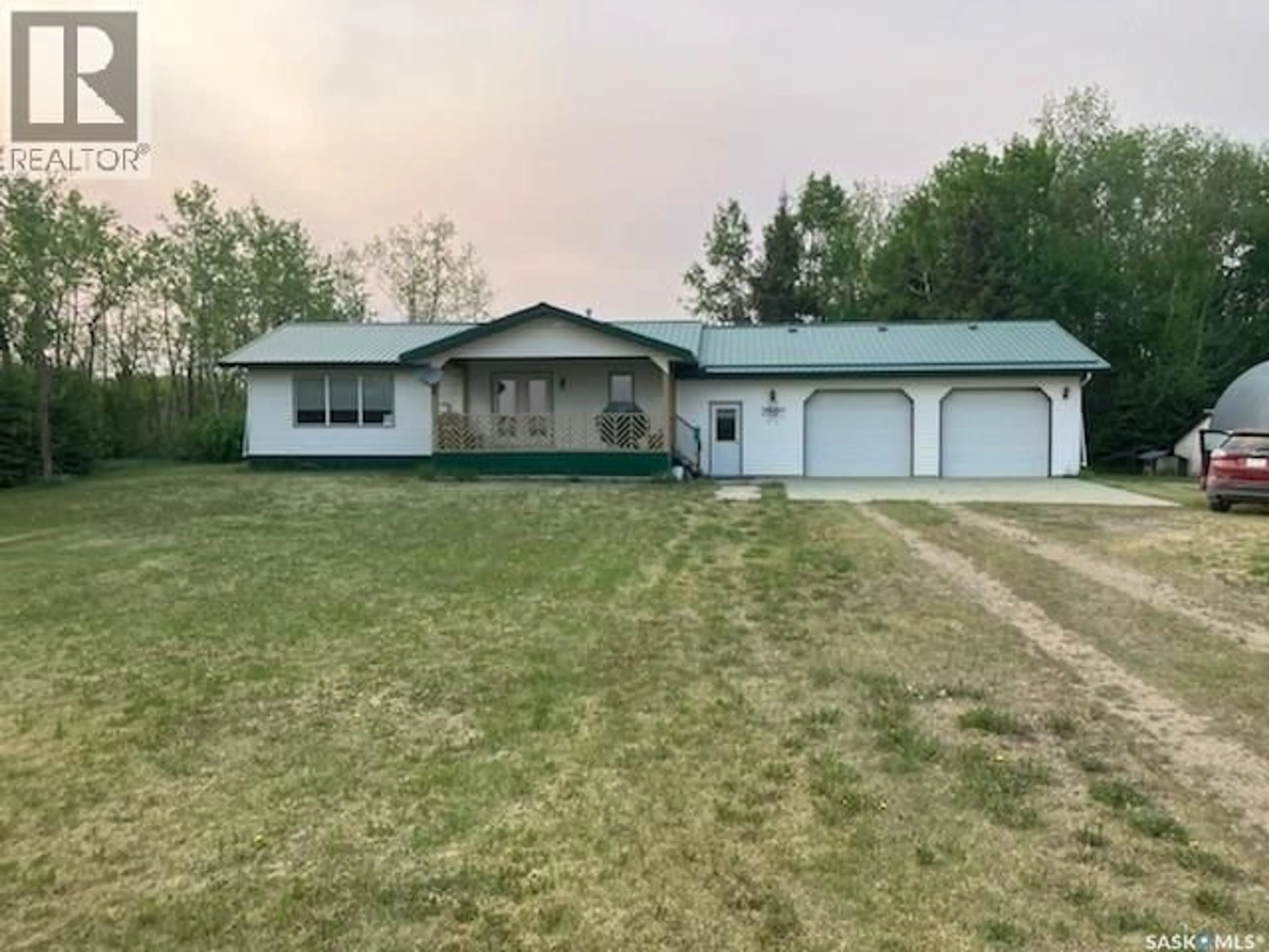 A pic from outside/outdoor area/front of a property/back of a property/a pic from drone, street for SERHAN ACREAGE, Porcupine Rm No. 395 Saskatchewan S0E1H0