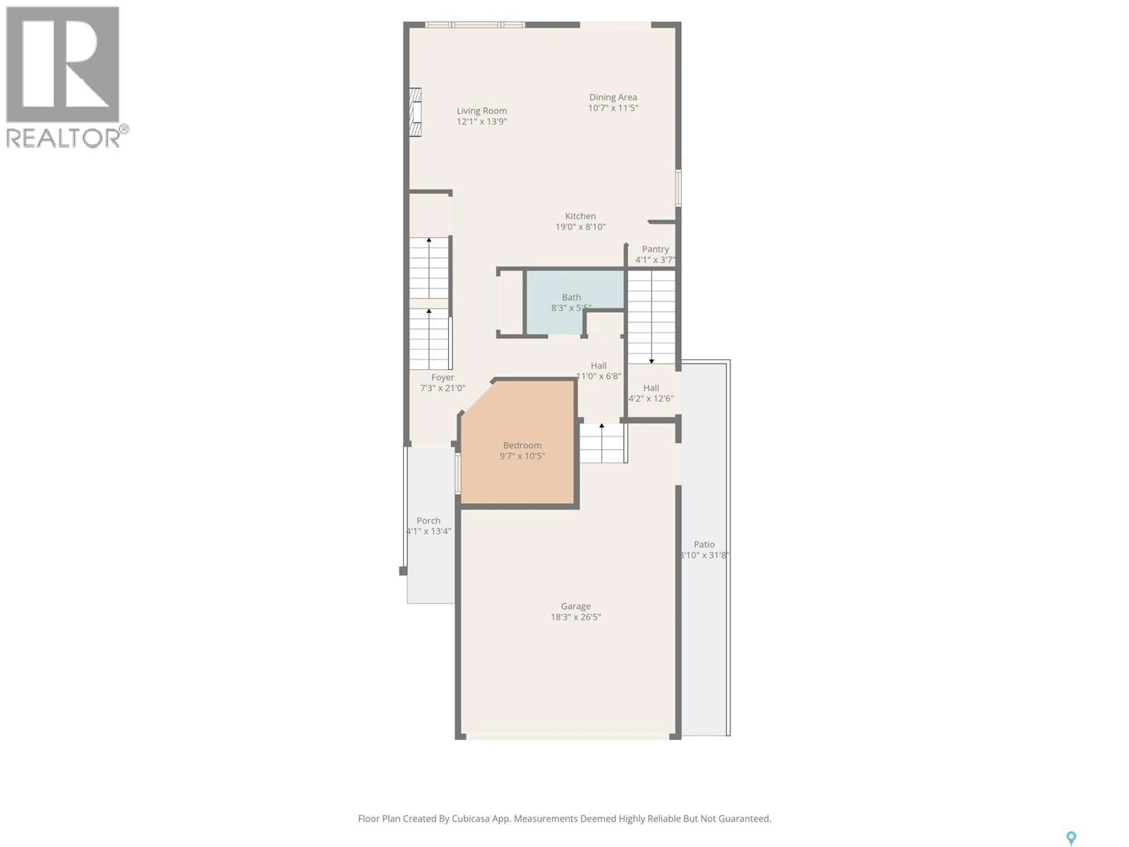 Floor plan for 211 STILLING, Saskatoon Saskatchewan S7V0V3