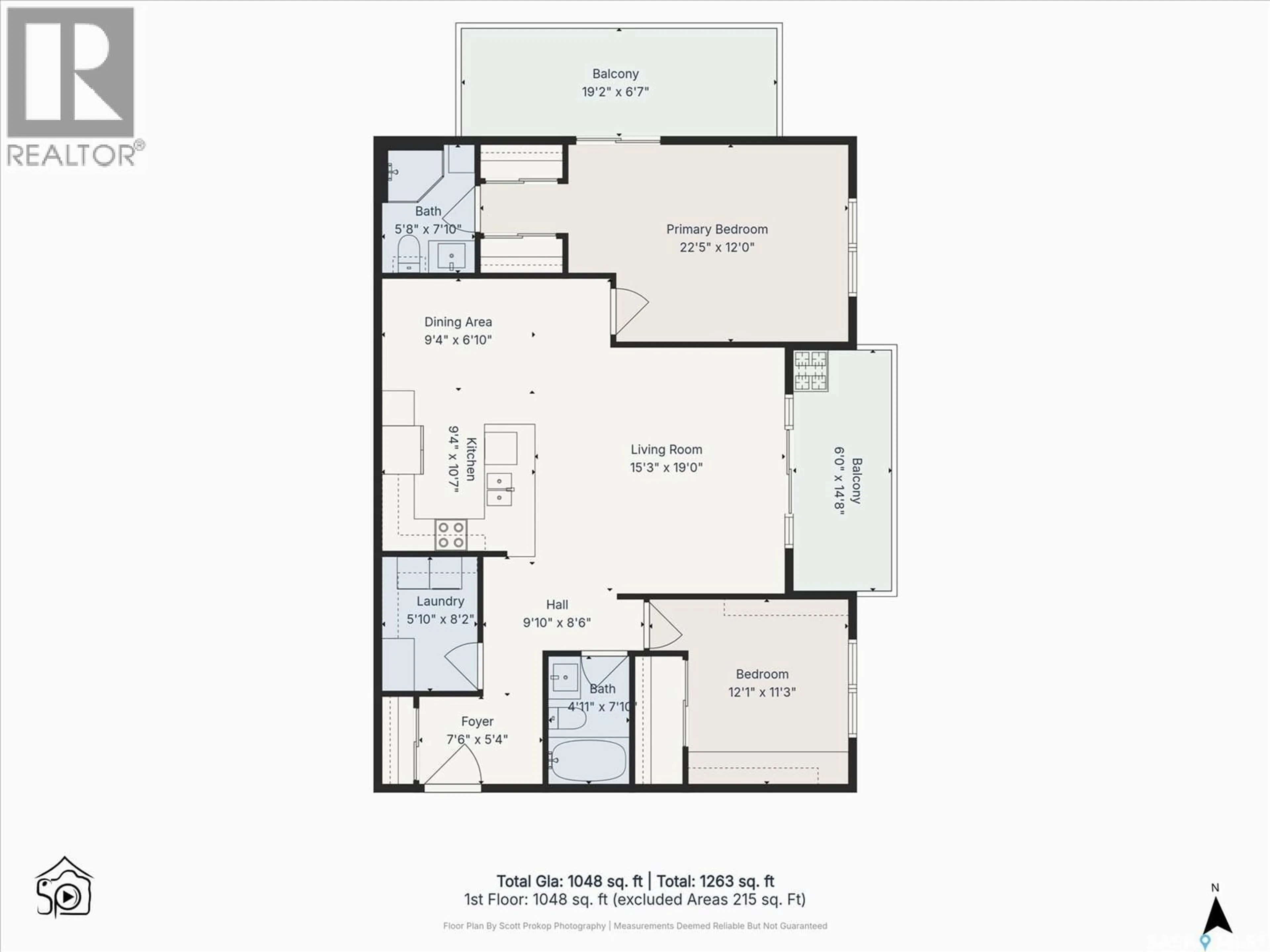 Floor plan for 308 - 721 8TH STREET, Saskatoon Saskatchewan S7H0R4