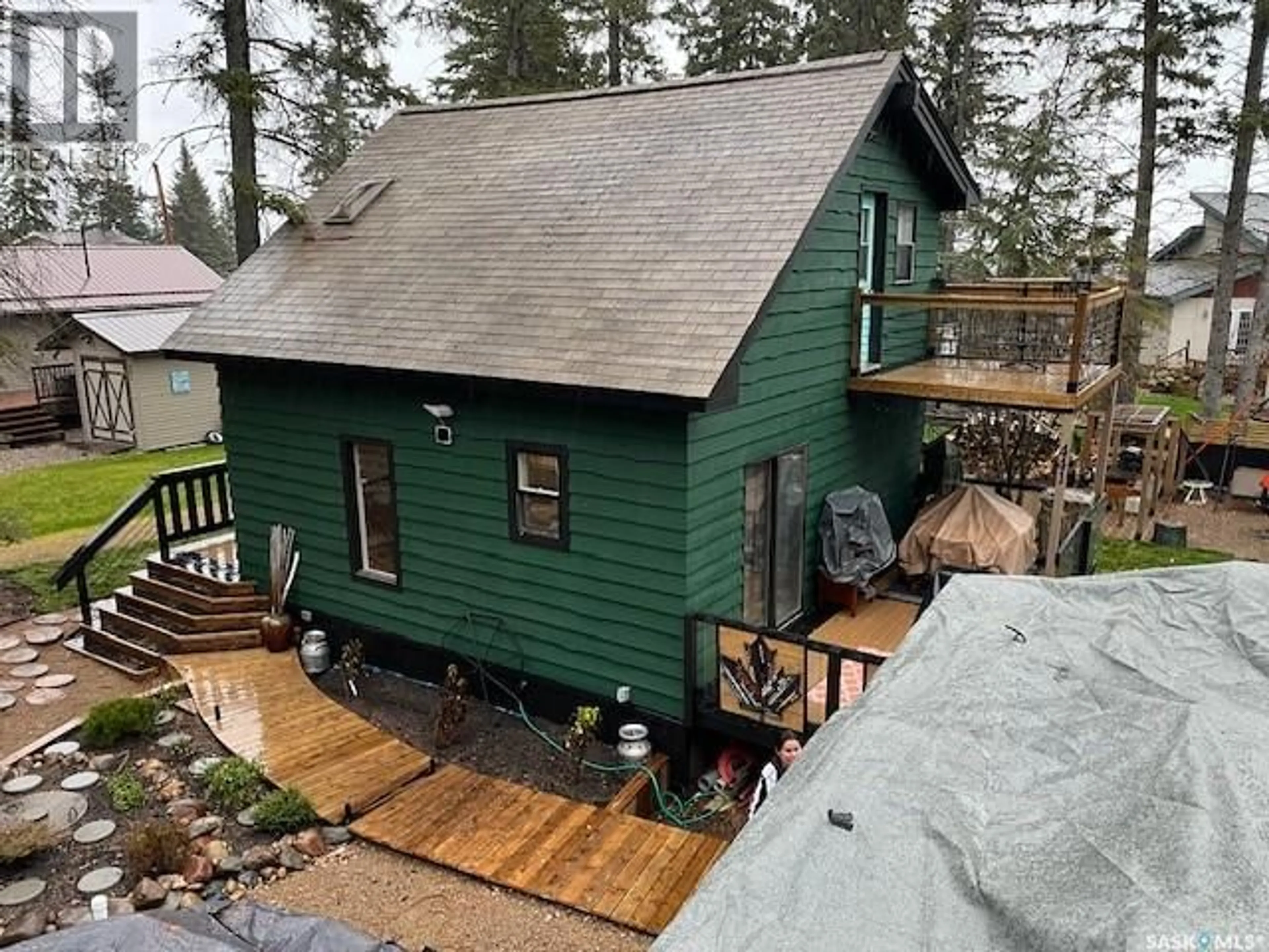 A pic from outside/outdoor area/front of a property/back of a property/a pic from drone, mountain view for 441 SPRUCE ROAD, Mervin Rm No.499 Saskatchewan S0M1J0