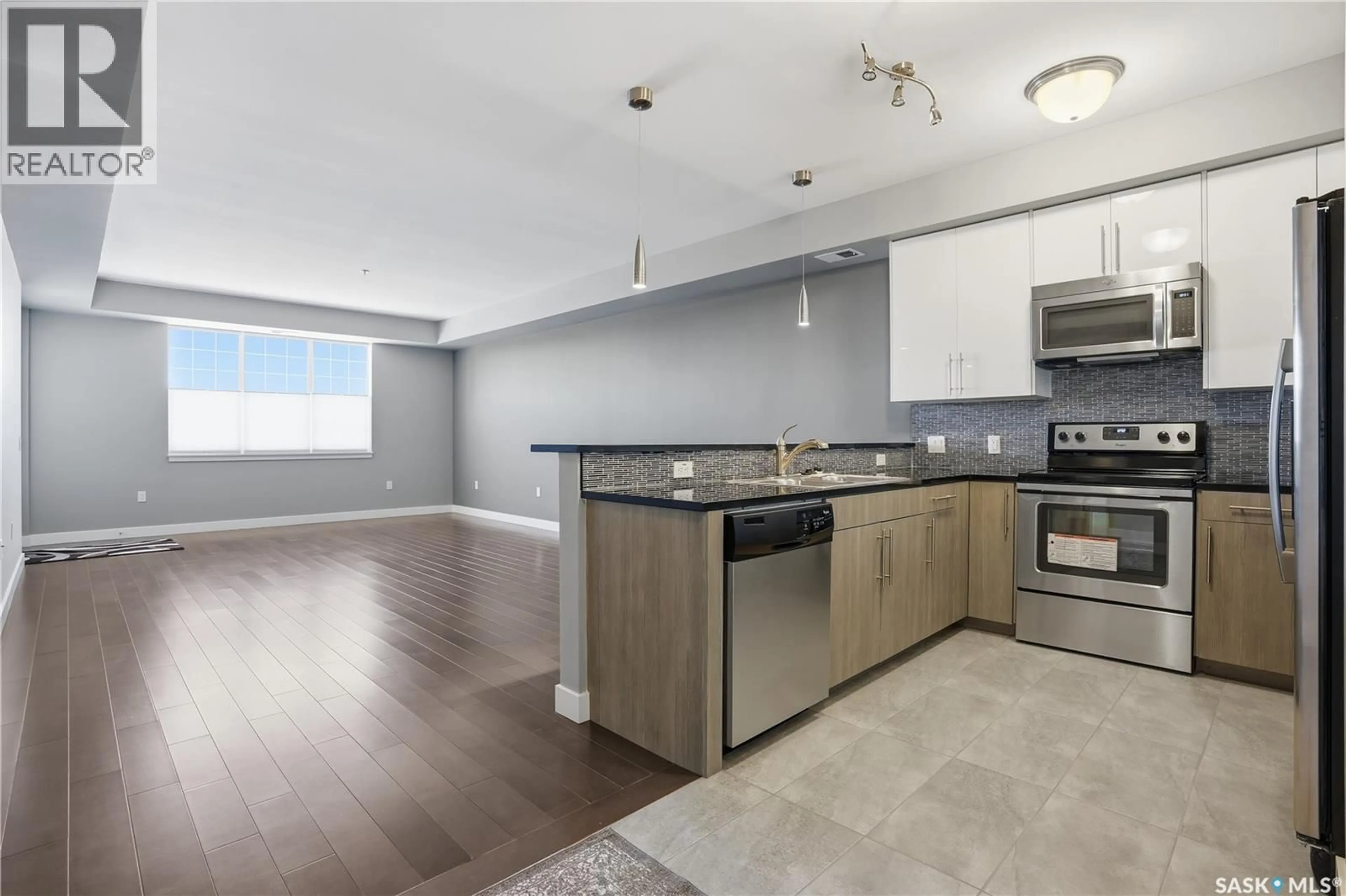 Open concept kitchen, unknown for 407 - 2255 ANGUS STREET, Regina Saskatchewan S4T2A3