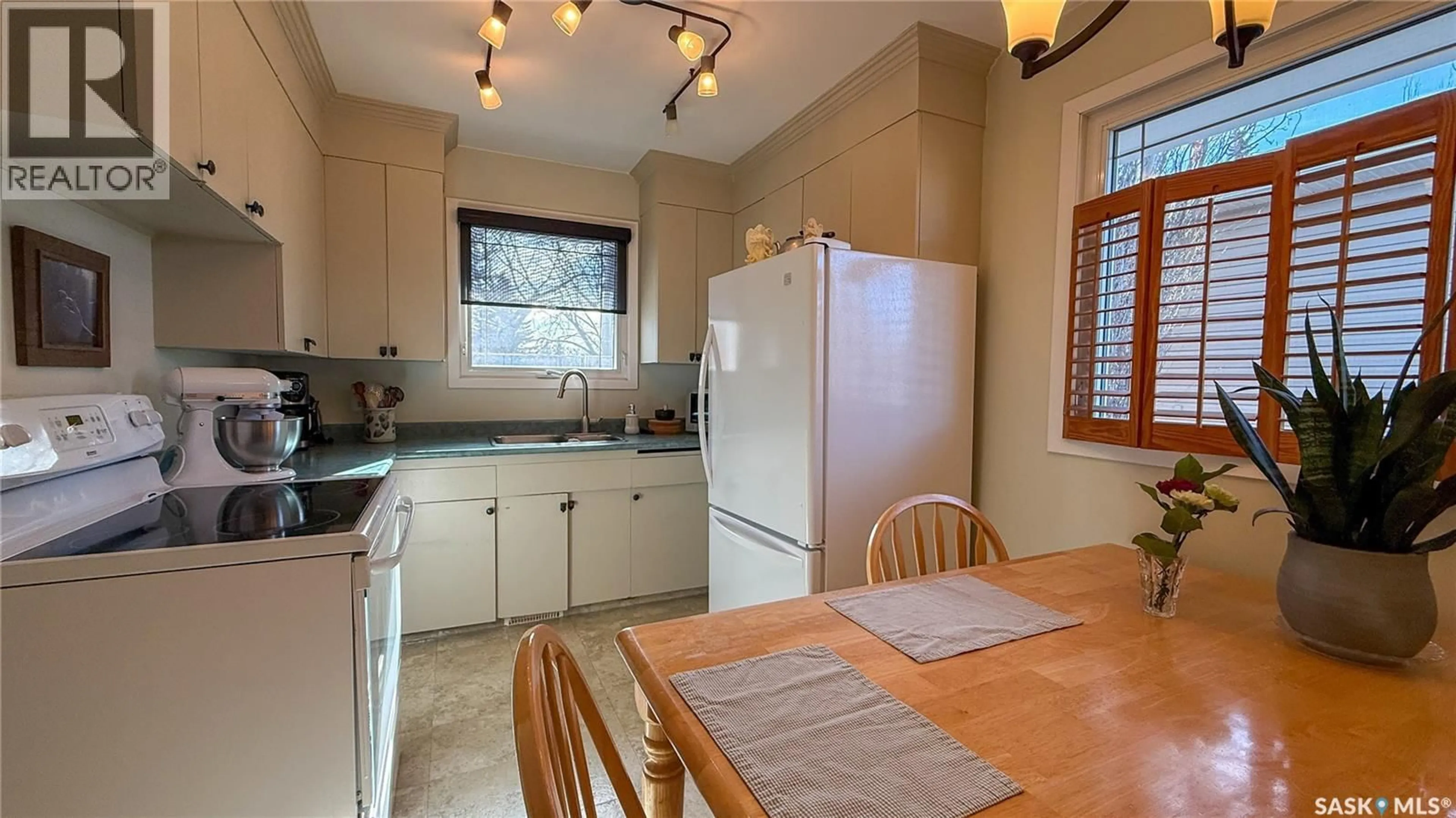 Standard kitchen, ceramic/tile floor for 1752 93RD STREET, North Battleford Saskatchewan S9A0C8