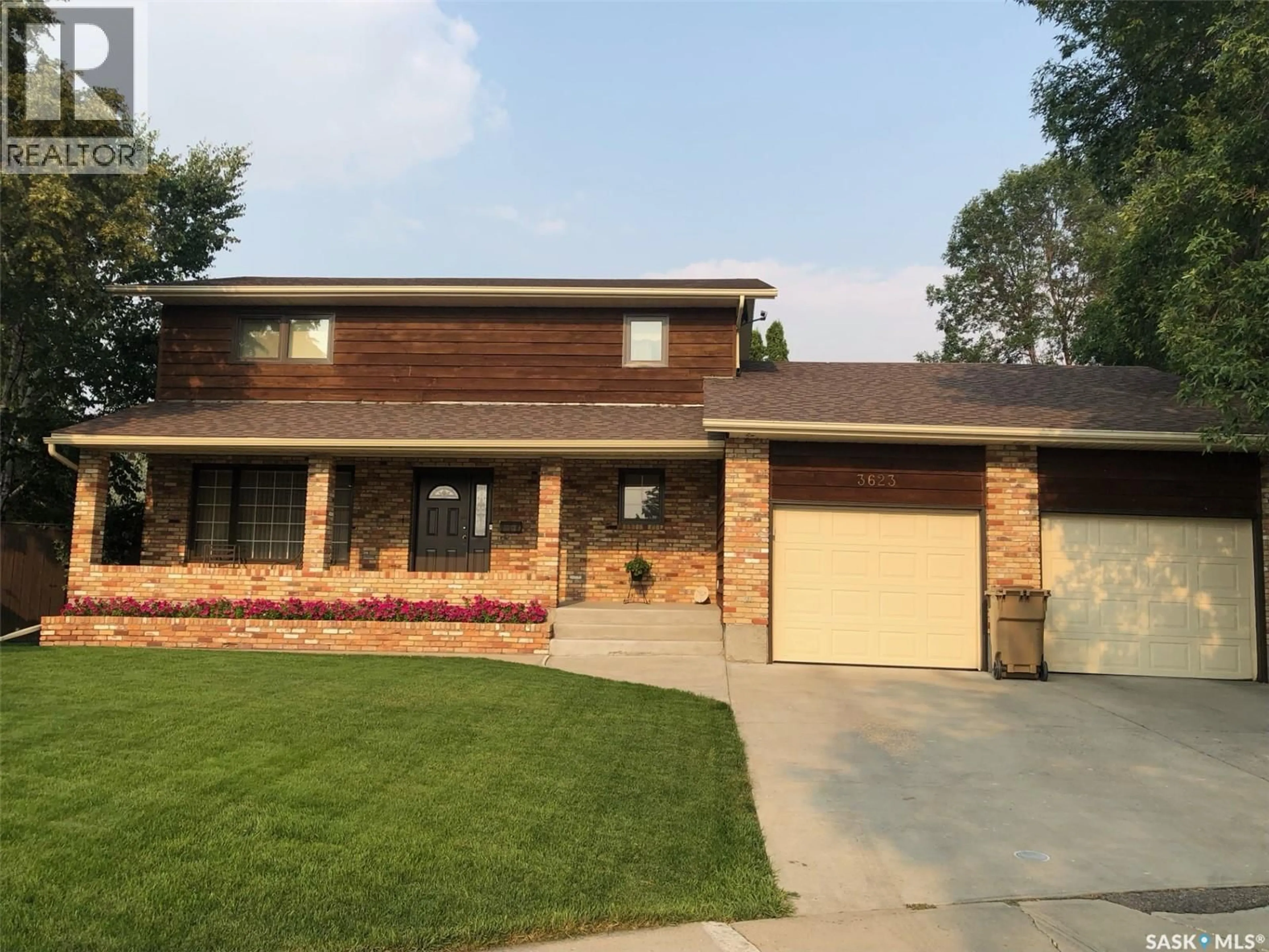 Home with brick exterior material, street for 3623 HANNA BAY, Regina Saskatchewan S4S7C8