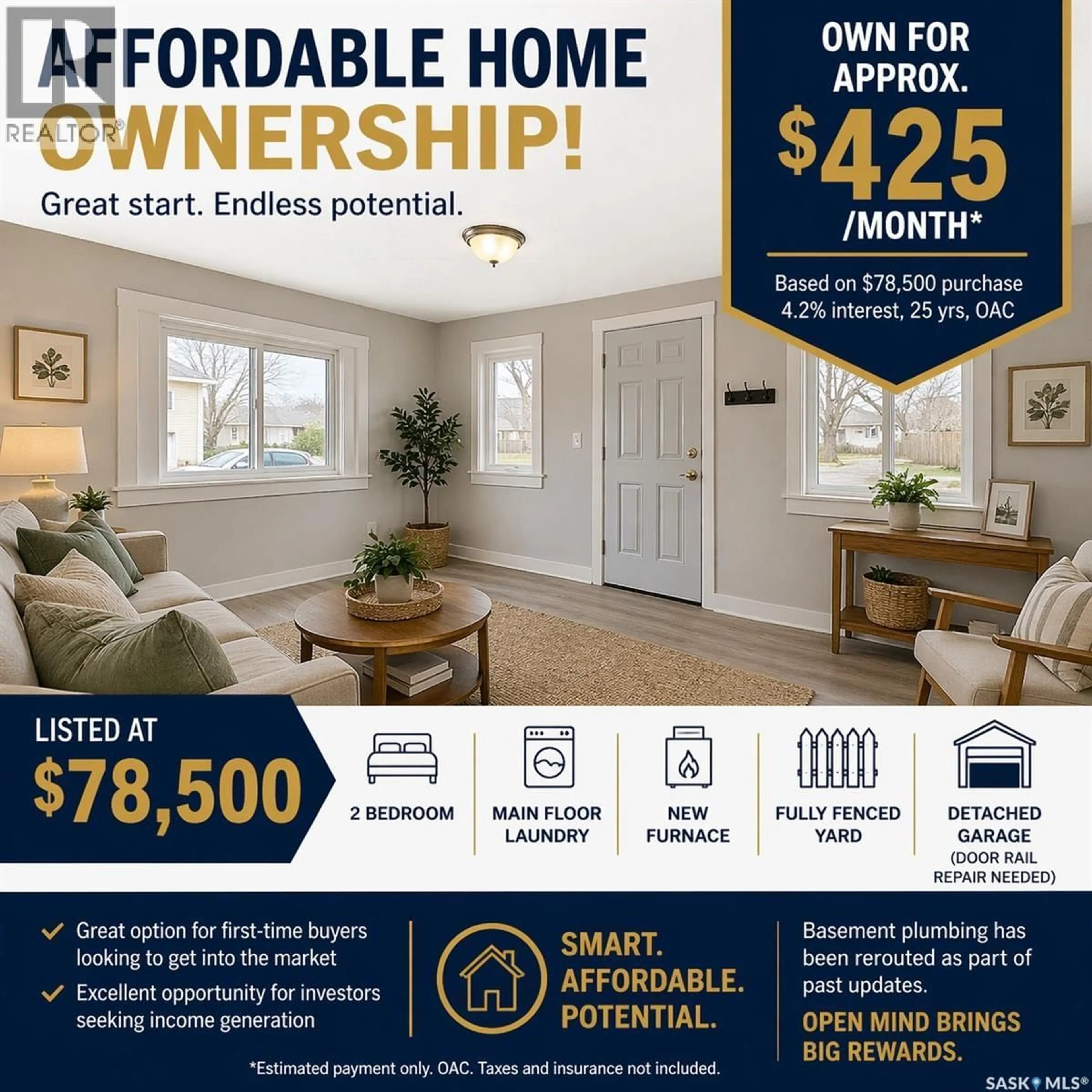 Indoor entryway for 1432 105TH STREET, North Battleford Saskatchewan S9A1T3