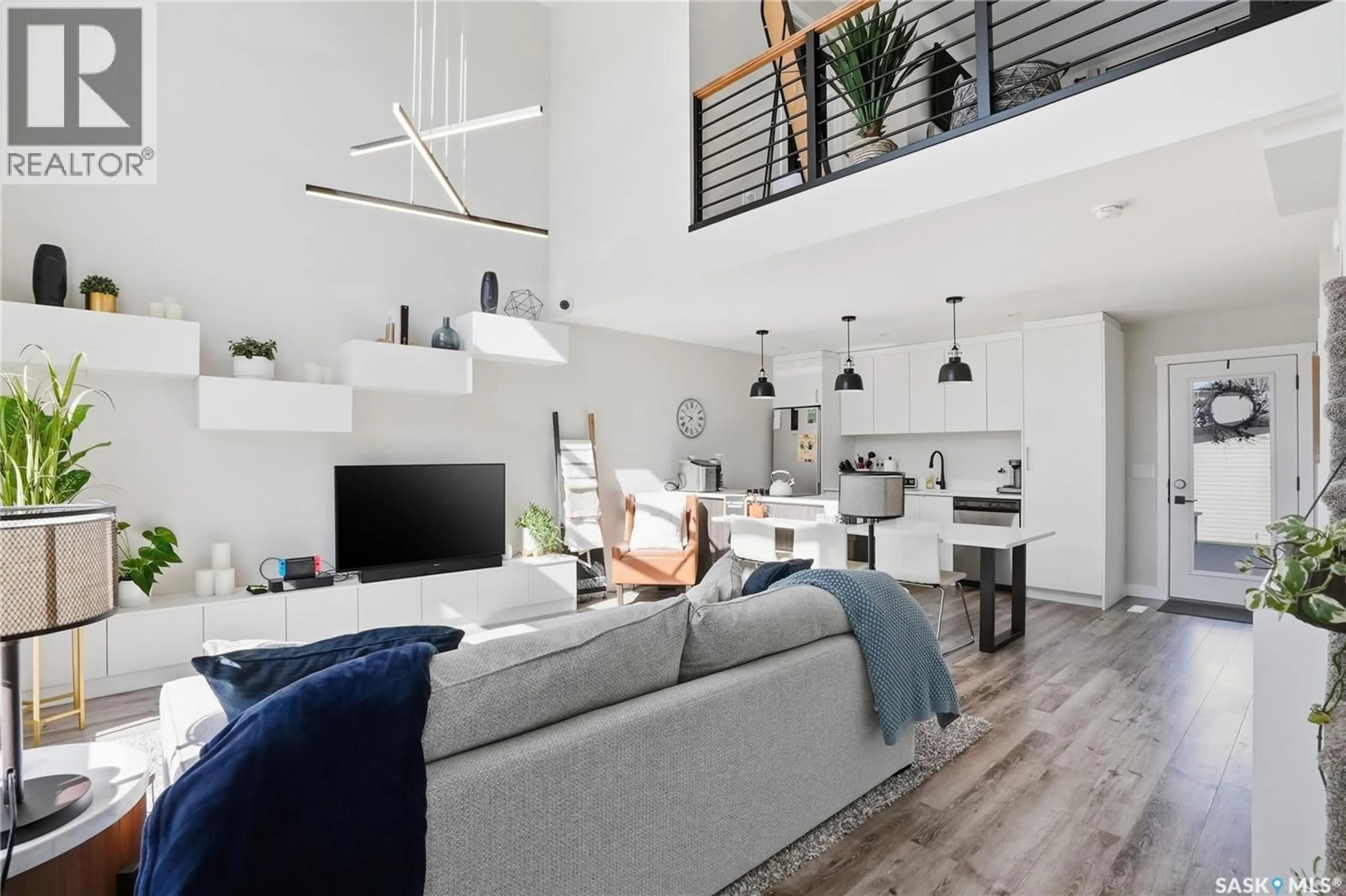 Living room with furniture, unknown for Gate - 633 BRIGHTON GATE, Saskatoon Saskatchewan S7V0T4