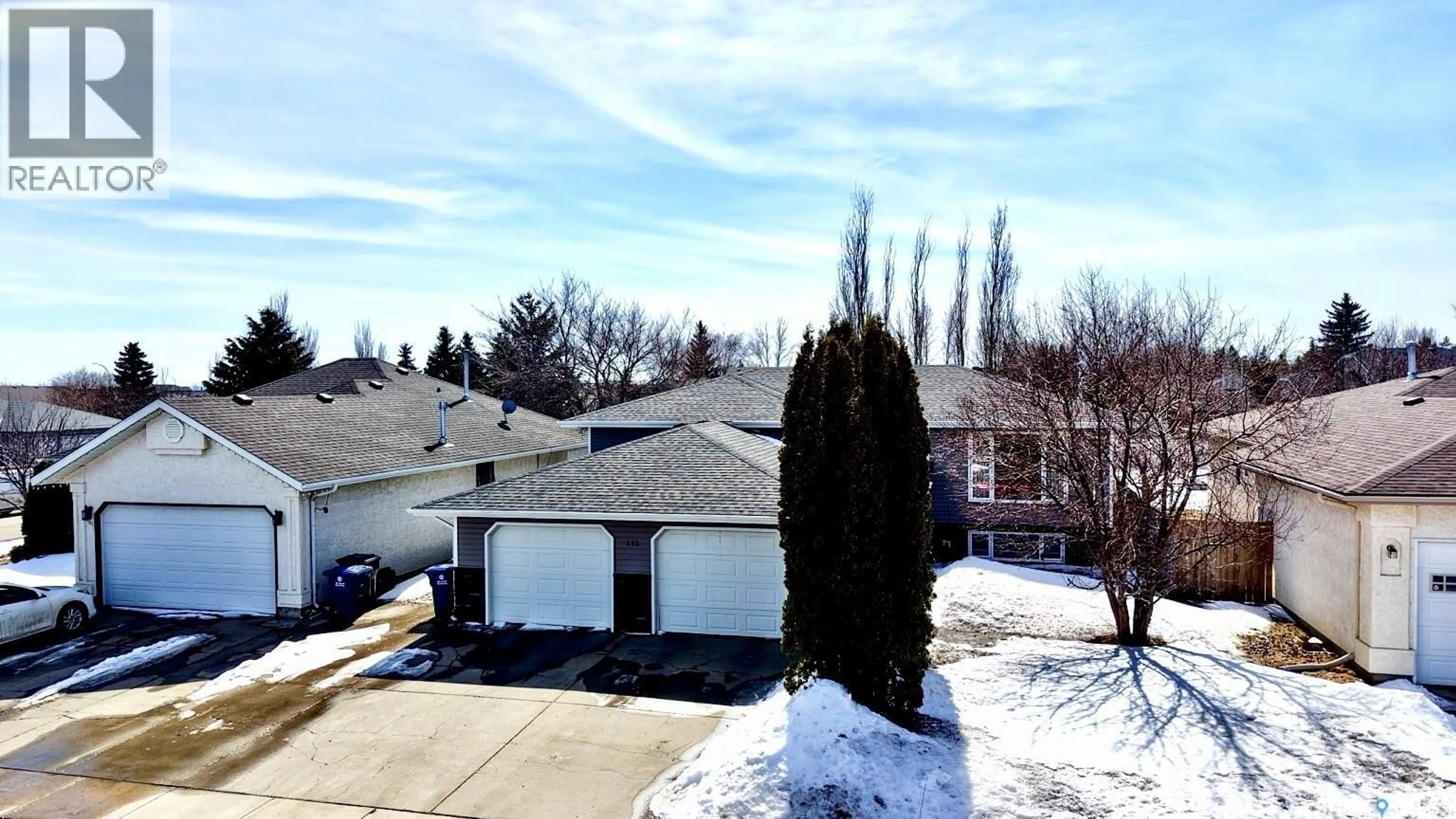 A pic from outside/outdoor area/front of a property/back of a property/a pic from drone, street for 403 KING PLACE, Warman Saskatchewan S0K4S0