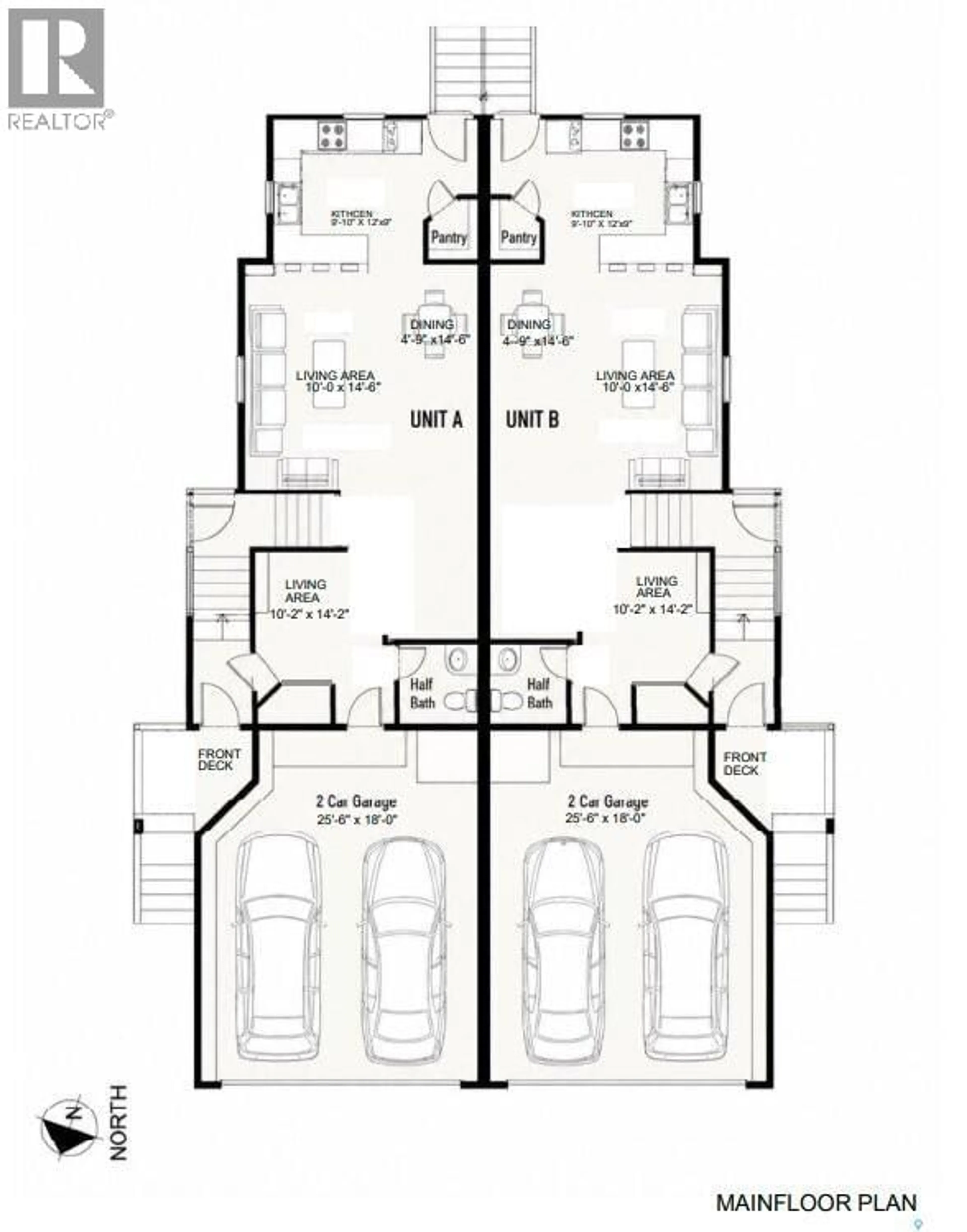 Floor plan for E - 4521 GREEN BROOKS WAY, Regina Saskatchewan S4V3K5