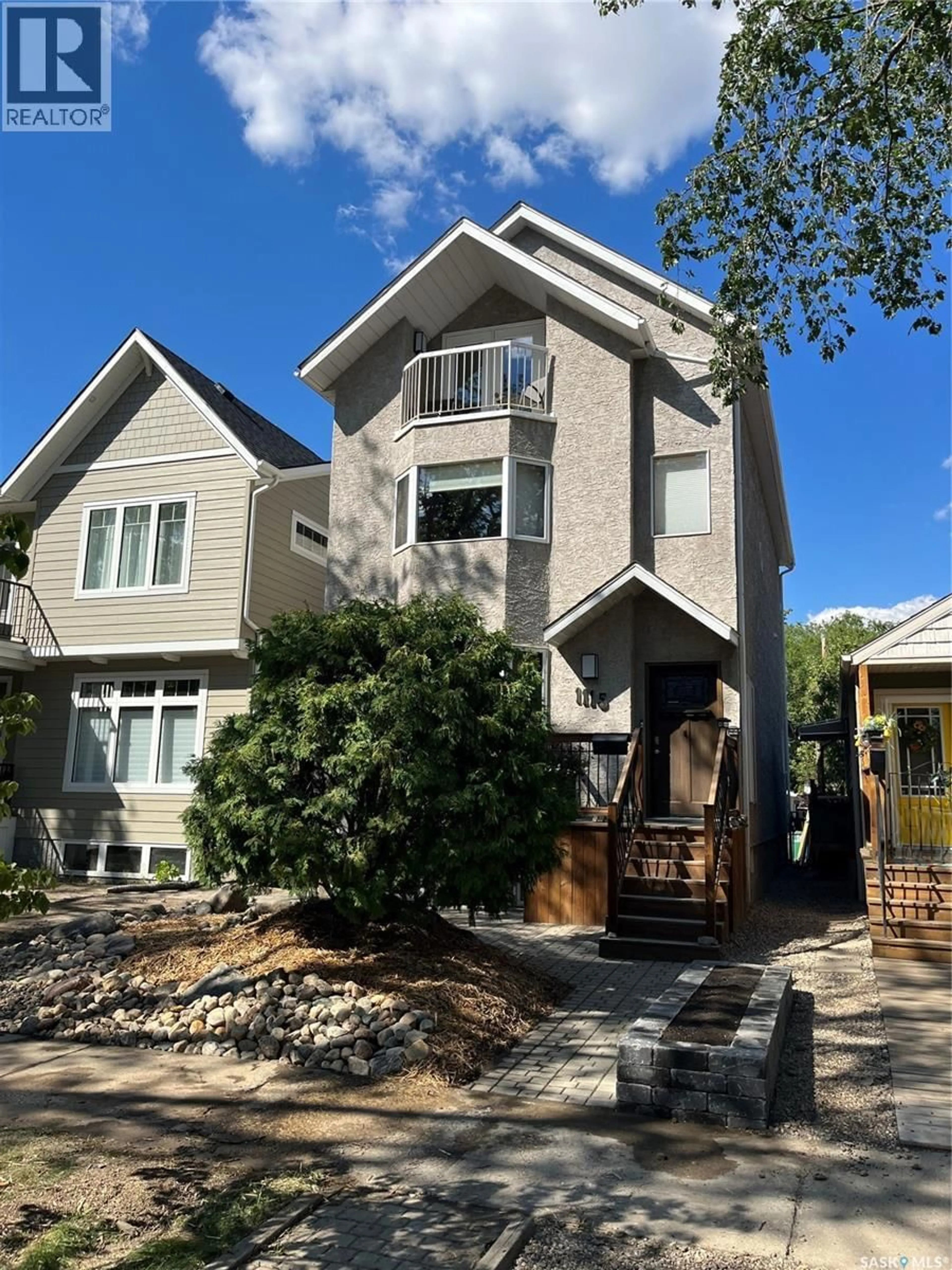 Home with vinyl exterior material, street for 1115 AIRD STREET, Saskatoon Saskatchewan S7N0T2