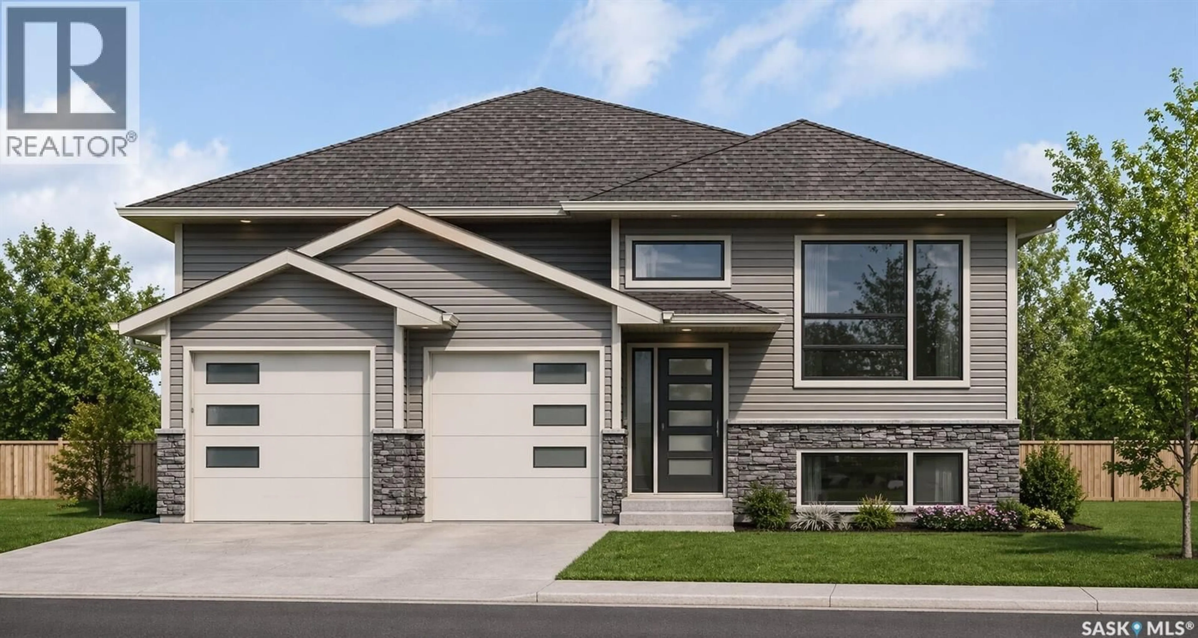 Home with vinyl exterior material, street for 522 MICKELSON LANE, Warman Saskatchewan S0K4S4