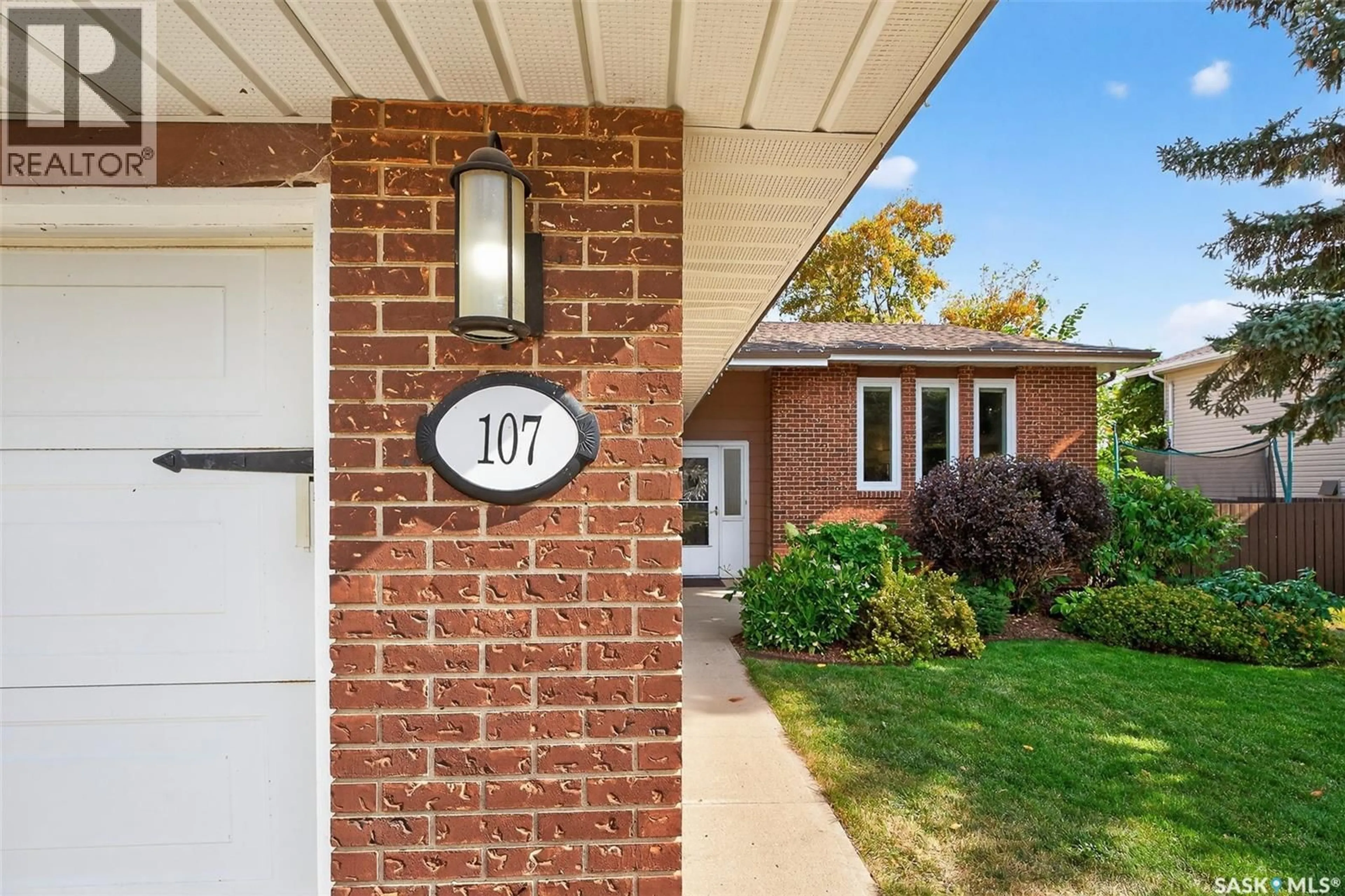 Home with brick exterior material, street for 107 COTTONWOOD STREET, Caronport Saskatchewan S0H0S0