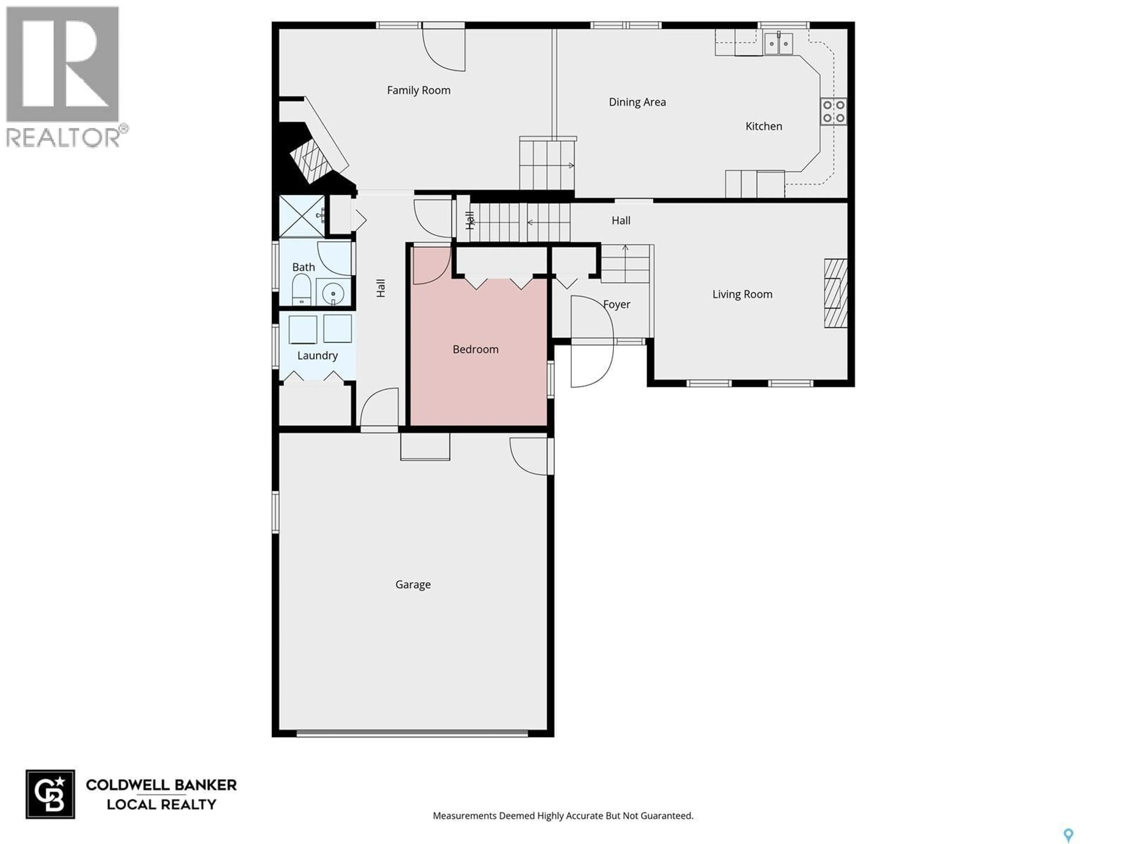 Floor plan for 107 COTTONWOOD STREET, Caronport Saskatchewan S0H0S0