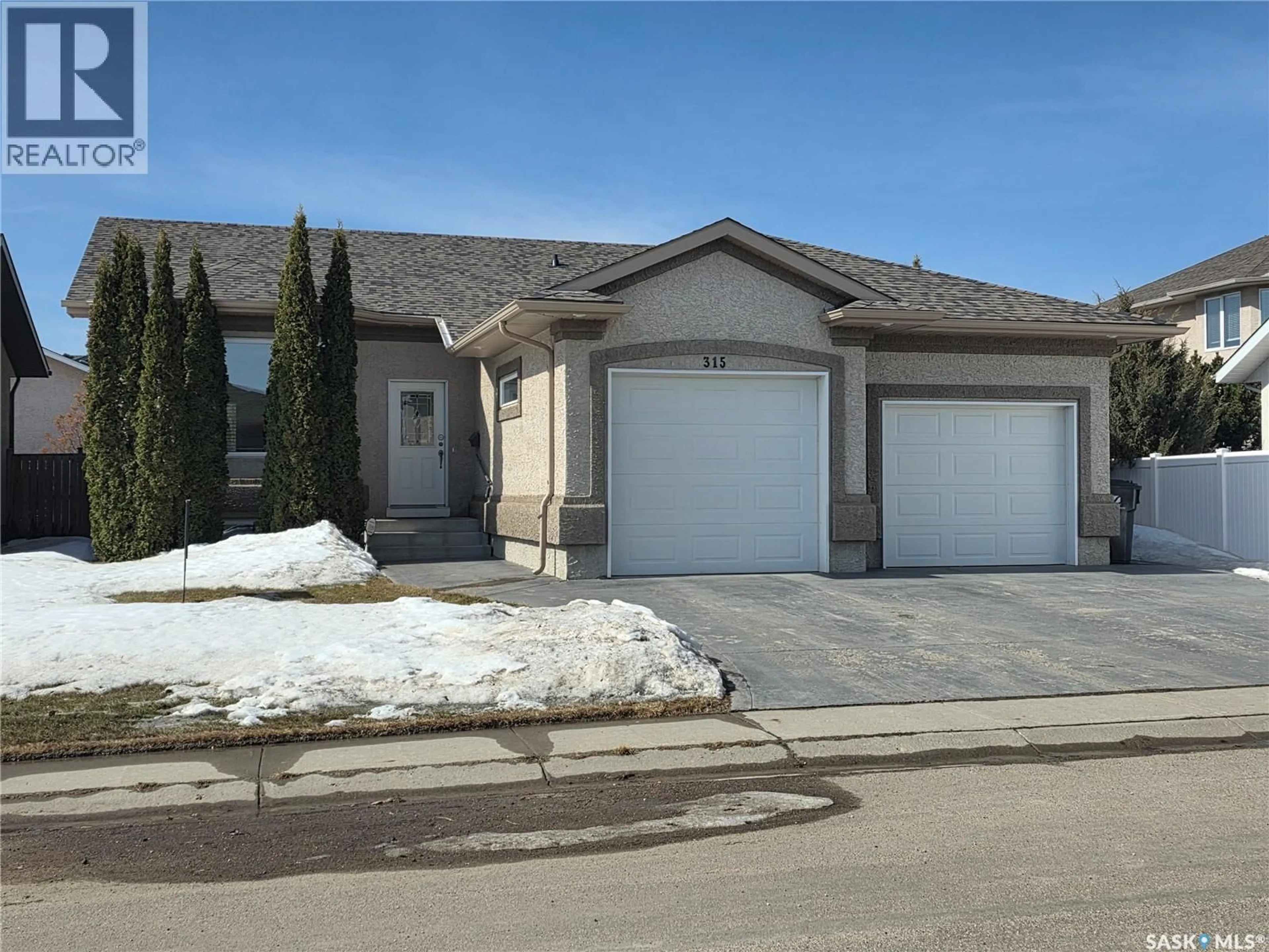 Home with brick exterior material, street for 315 BROOKSHIRE CRESCENT, Saskatoon Saskatchewan S7V1H2