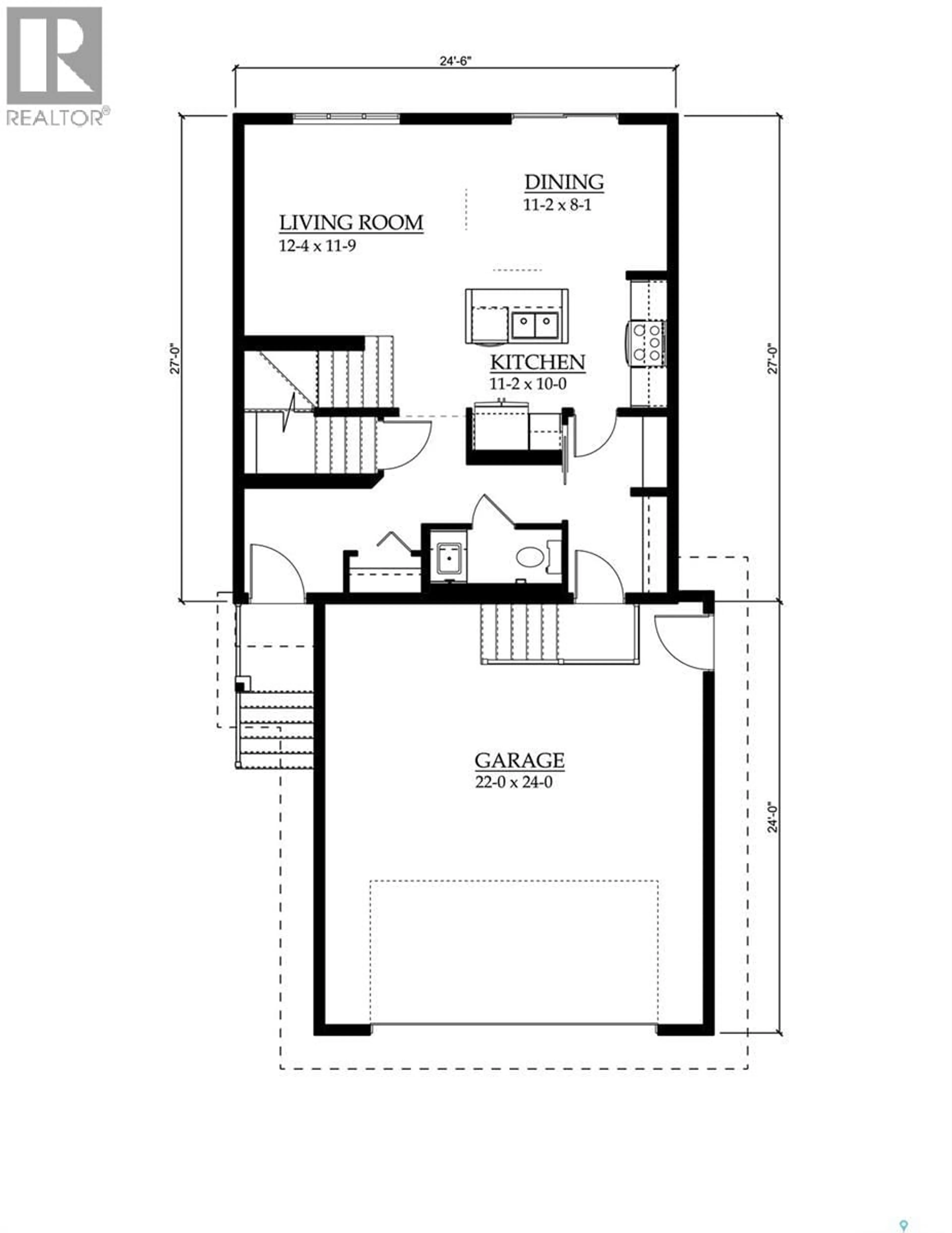 Floor plan for 491 TRAEGER CLOSE, Saskatoon Saskatchewan S7V1Z5