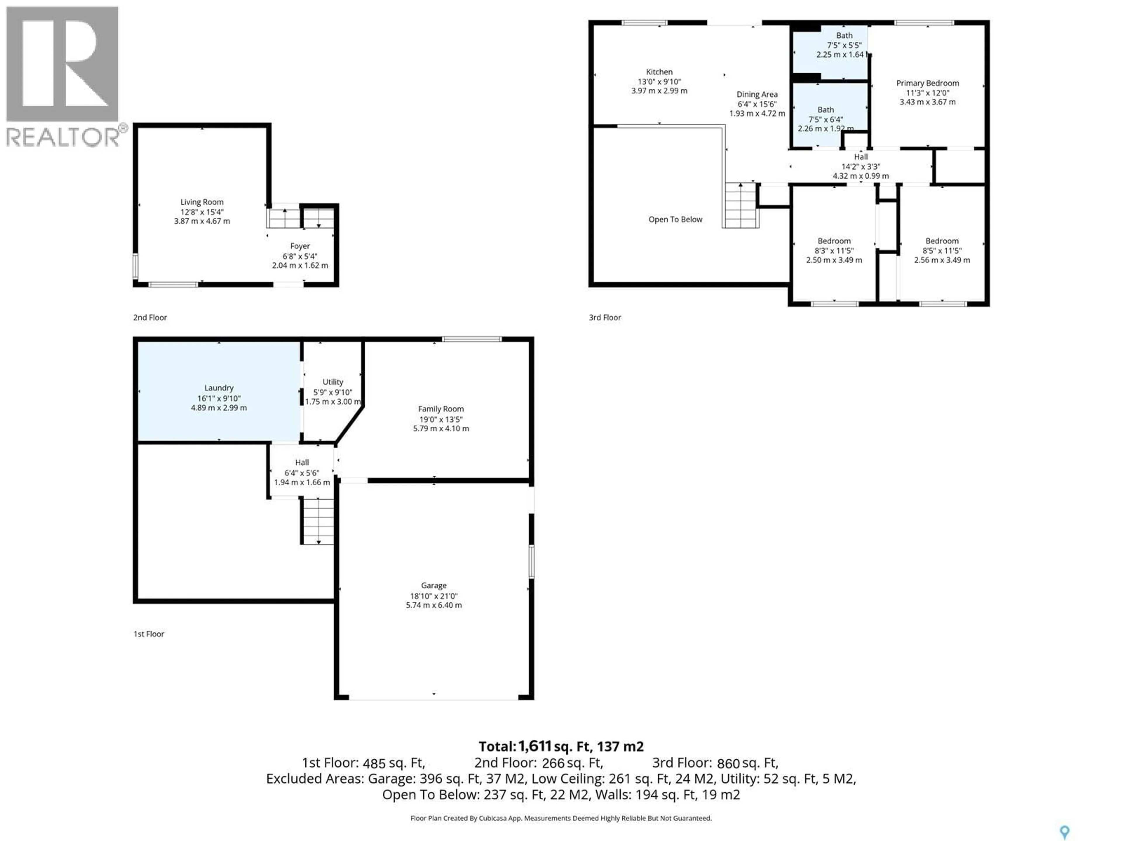 Floor plan for 147 FROBISHER CRESCENT, Saskatoon Saskatchewan S7K4Y4
