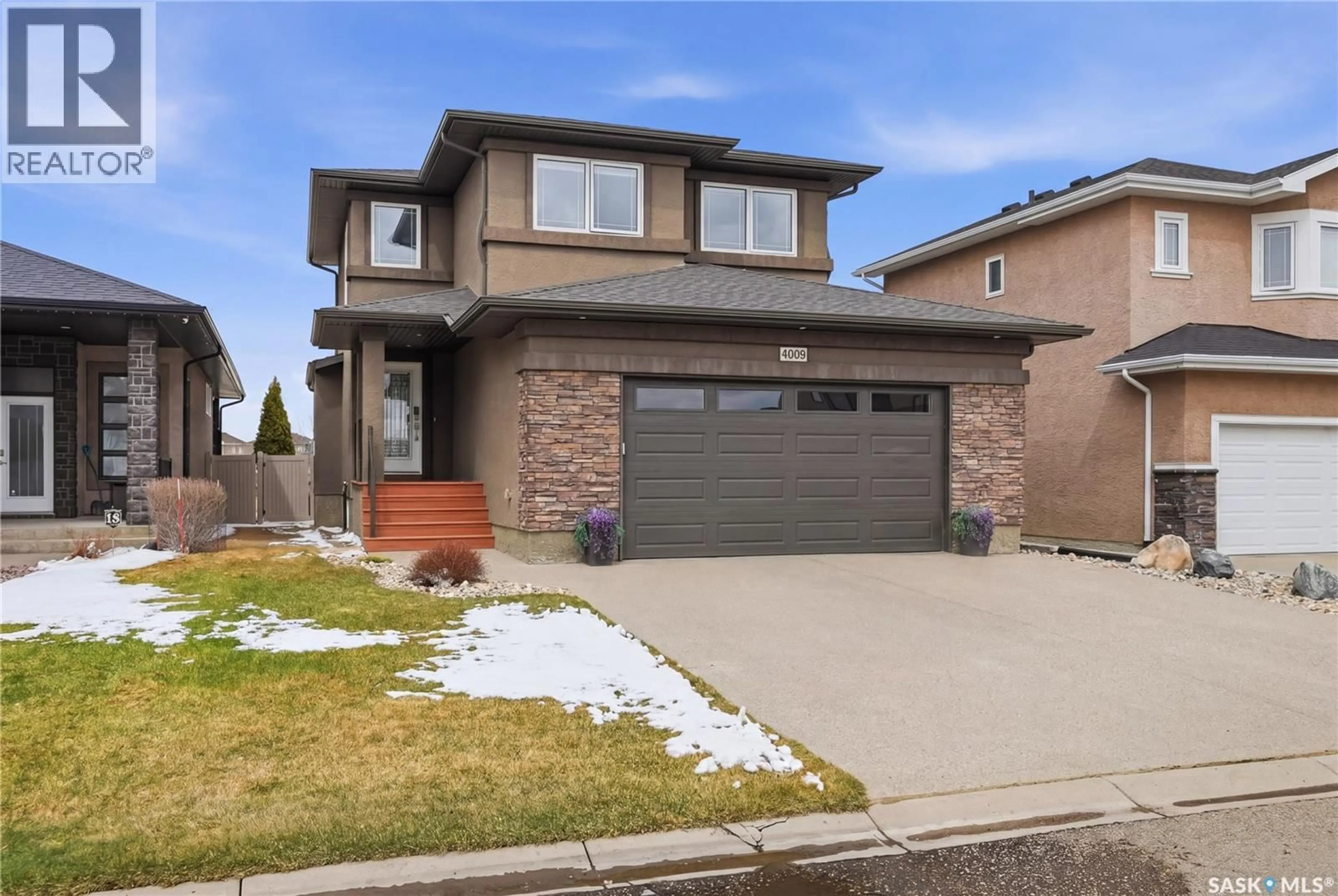 Home with brick exterior material, street for 4009 ALTON CRESCENT, Regina Saskatchewan S4W0H6