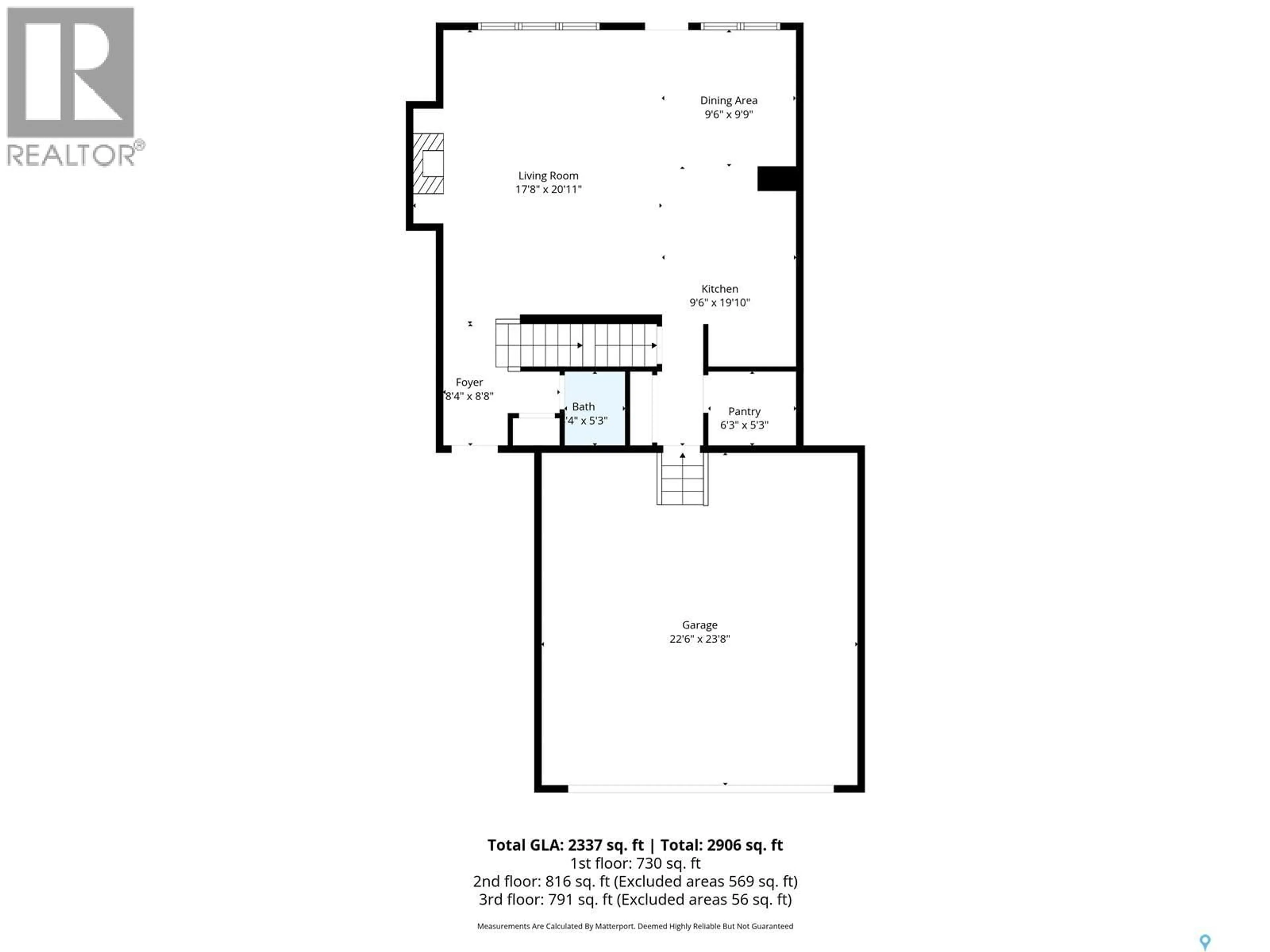 Floor plan for 4009 ALTON CRESCENT, Regina Saskatchewan S4W0H6