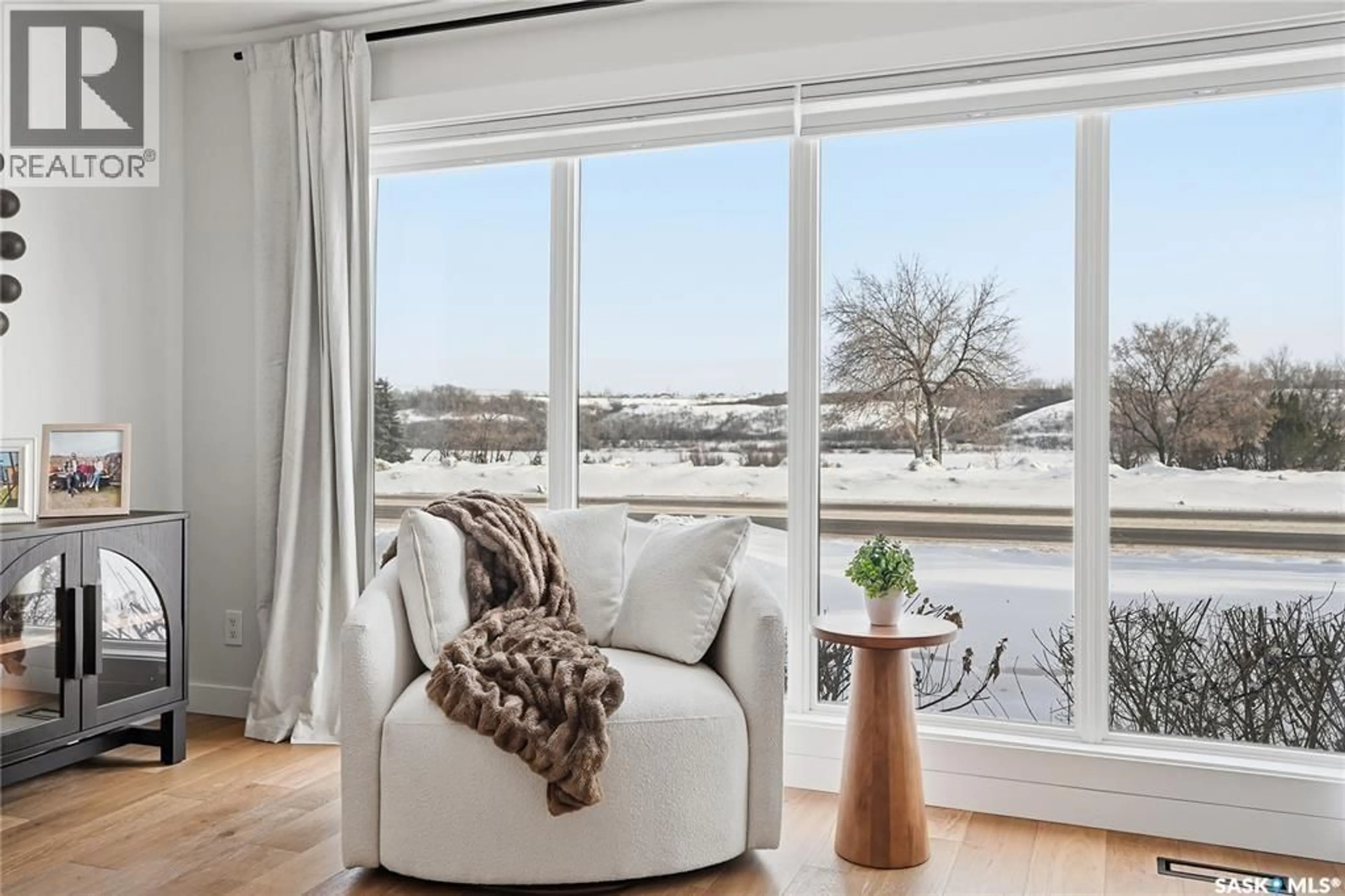 Living room with furniture, unknown for 115 WHITESWAN DRIVE, Saskatoon Saskatchewan S7K4M5