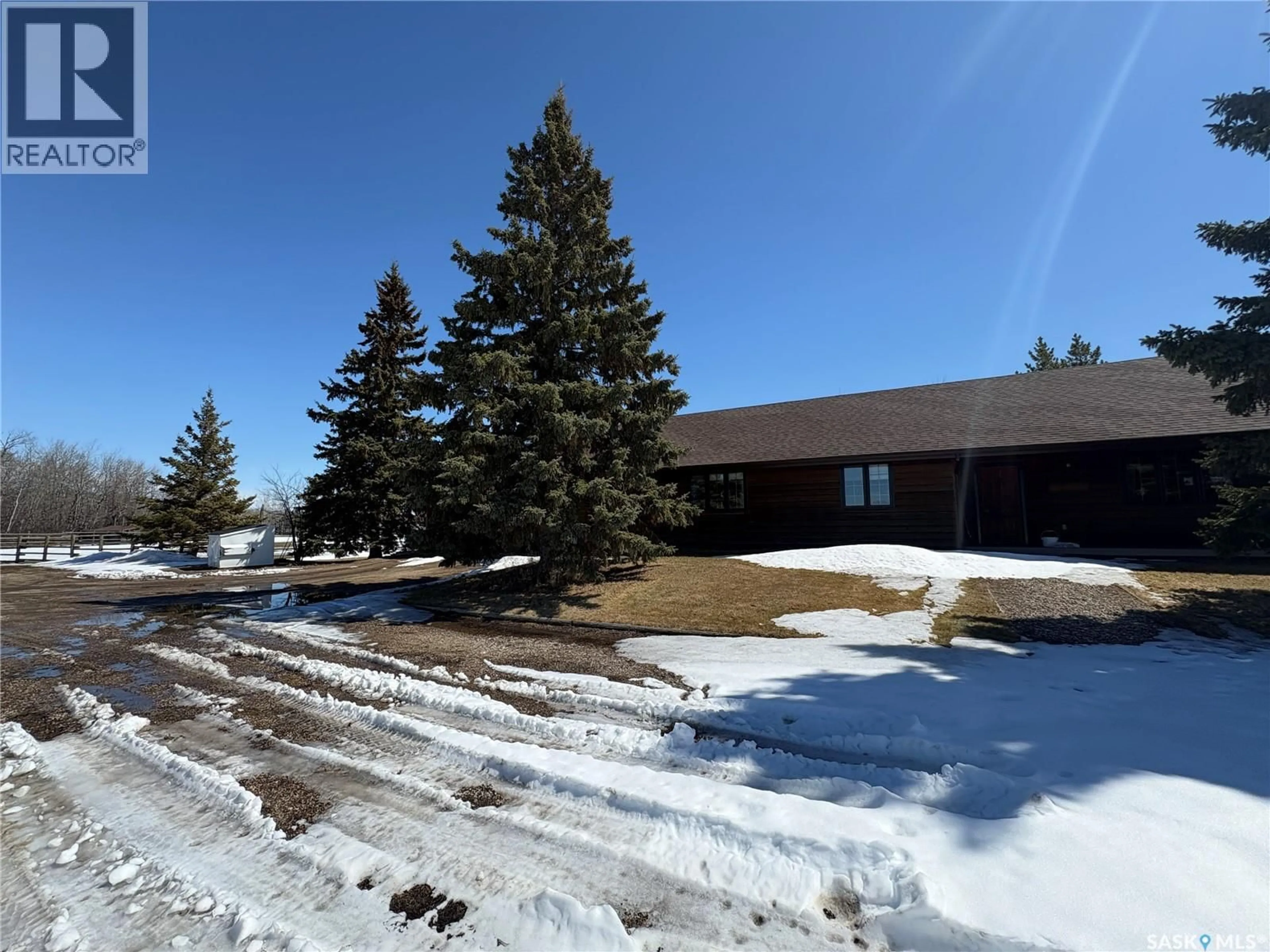 A pic from outside/outdoor area/front of a property/back of a property/a pic from drone, unknown for TATLER HORSE ACREAGE, Leask Rm No. 464 Saskatchewan S0J1M0