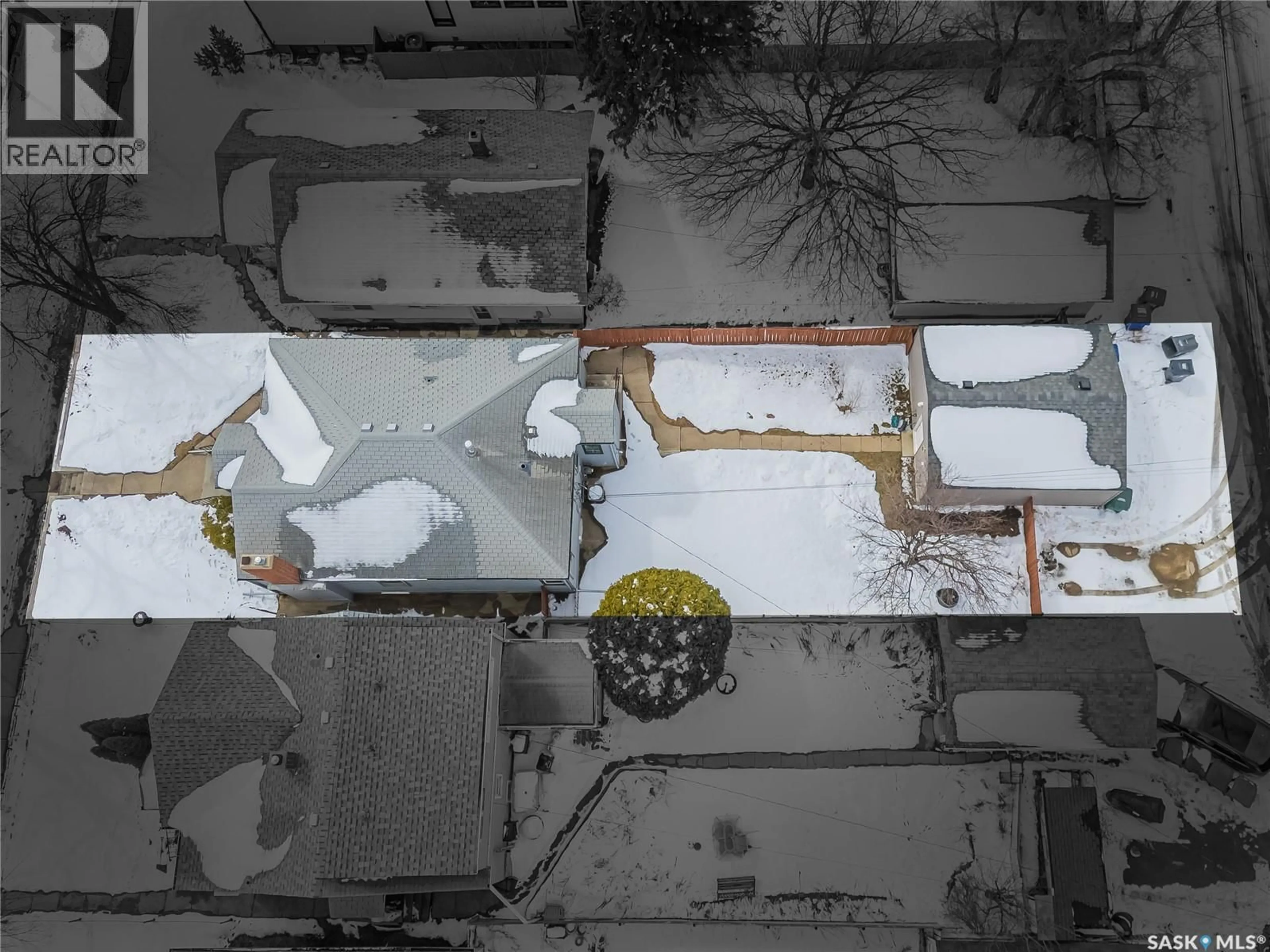 A pic from outside/outdoor area/front of a property/back of a property/a pic from drone, street for 1231 AIRD STREET, Saskatoon Saskatchewan S7N0T3