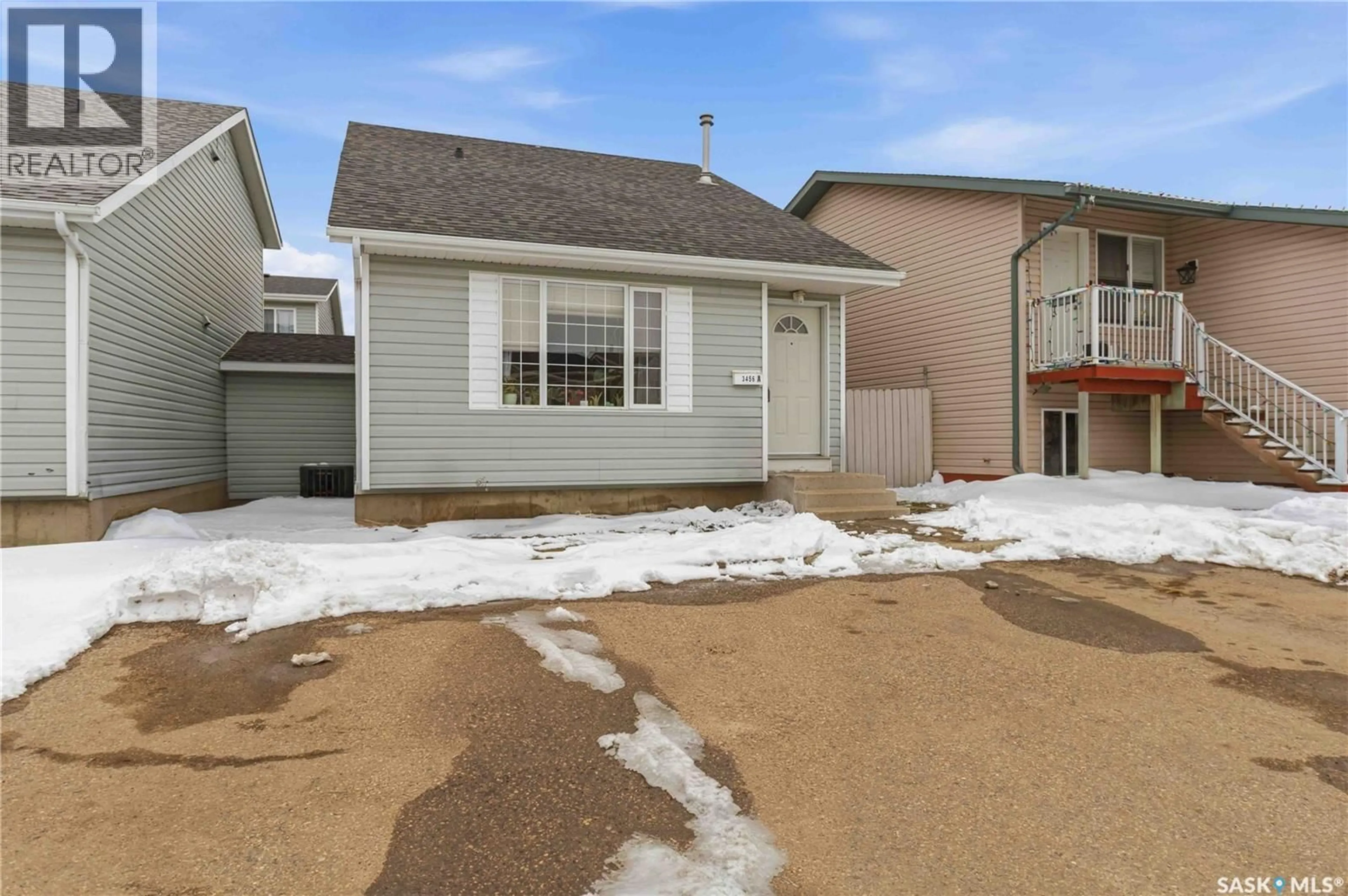 Home with vinyl exterior material, street for 3456 FAIRLIGHT DRIVE, Saskatoon Saskatchewan S7M3Z4