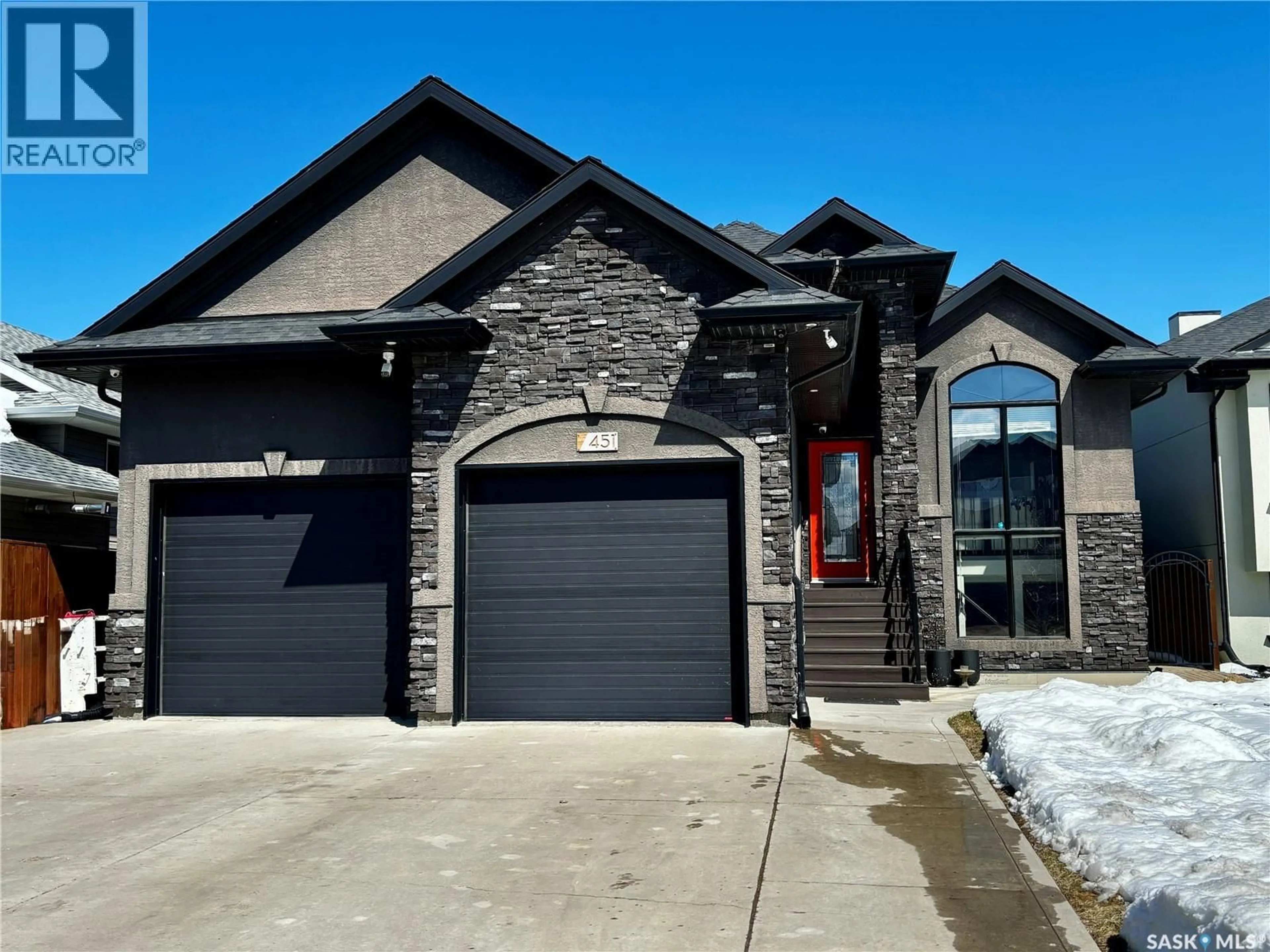 Home with brick exterior material, street for 451 HASTINGS CRESCENT, Saskatoon Saskatchewan S7V0C8