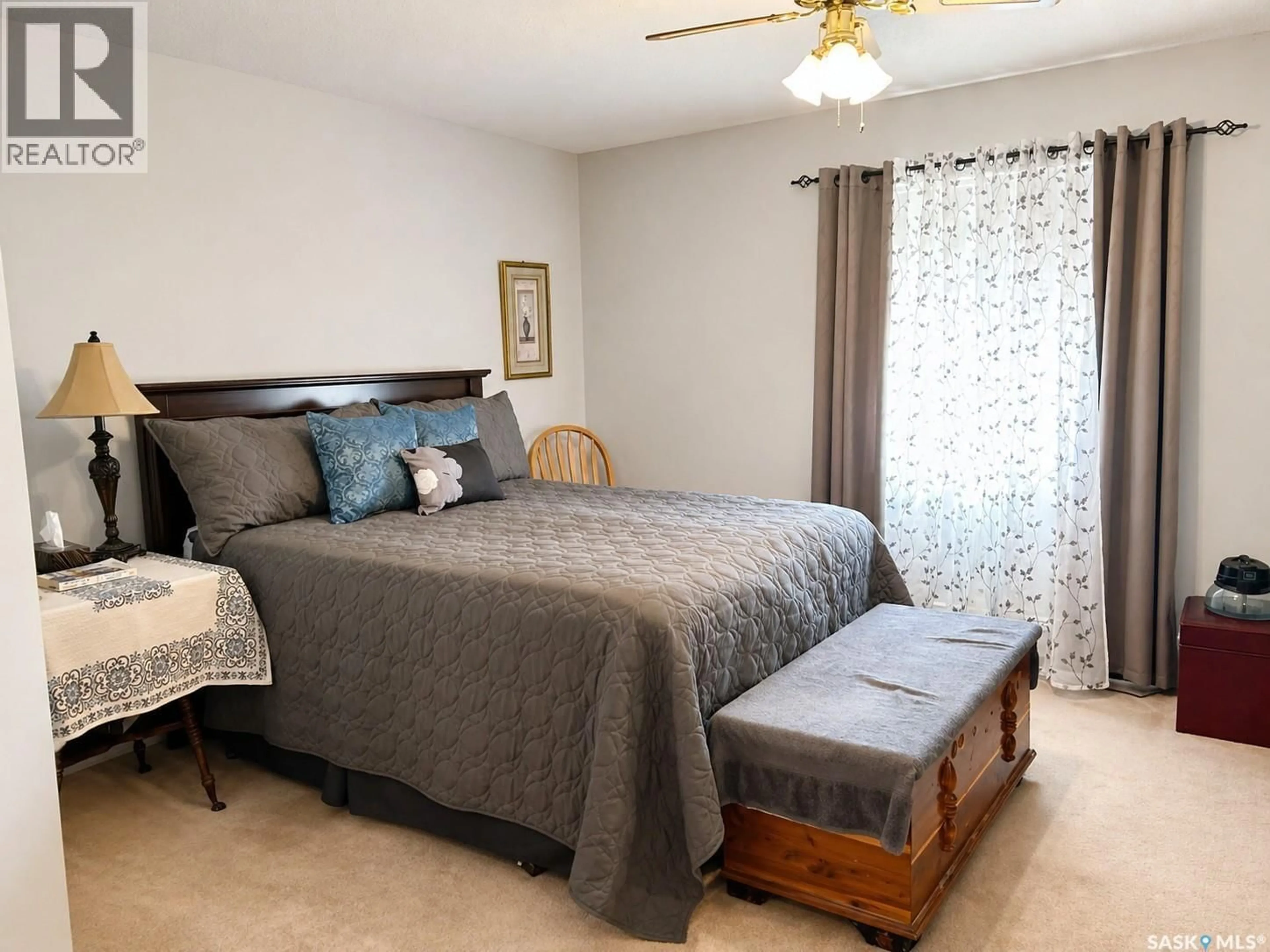 Bedroom with bed, unknown for 104 - 100A STREET, Tisdale Saskatchewan S0E1T0