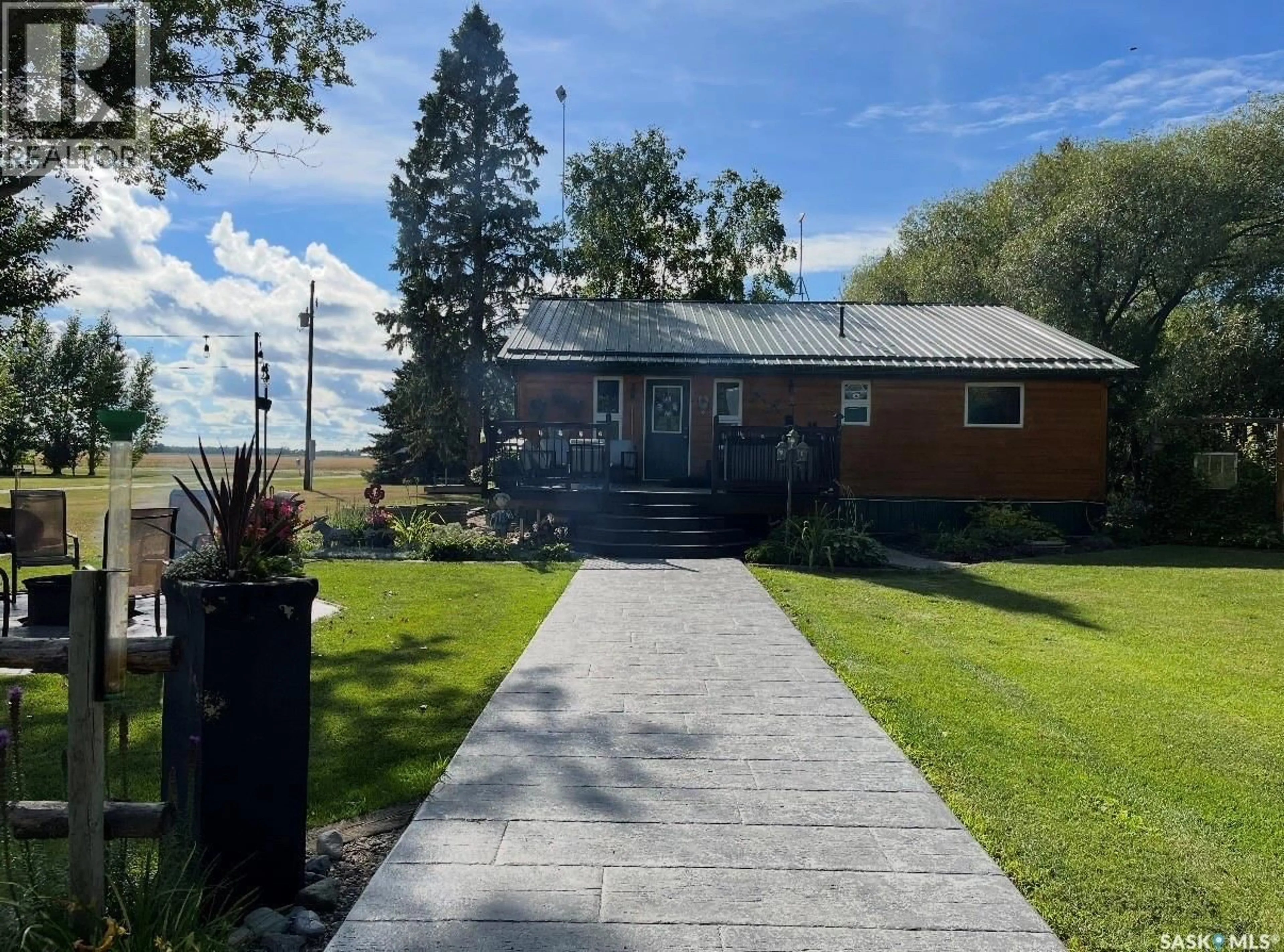 A pic from outside/outdoor area/front of a property/back of a property/a pic from drone, street for YELLAND ACREAGE, Torch River Rm No. 488 Saskatchewan S0E1E0