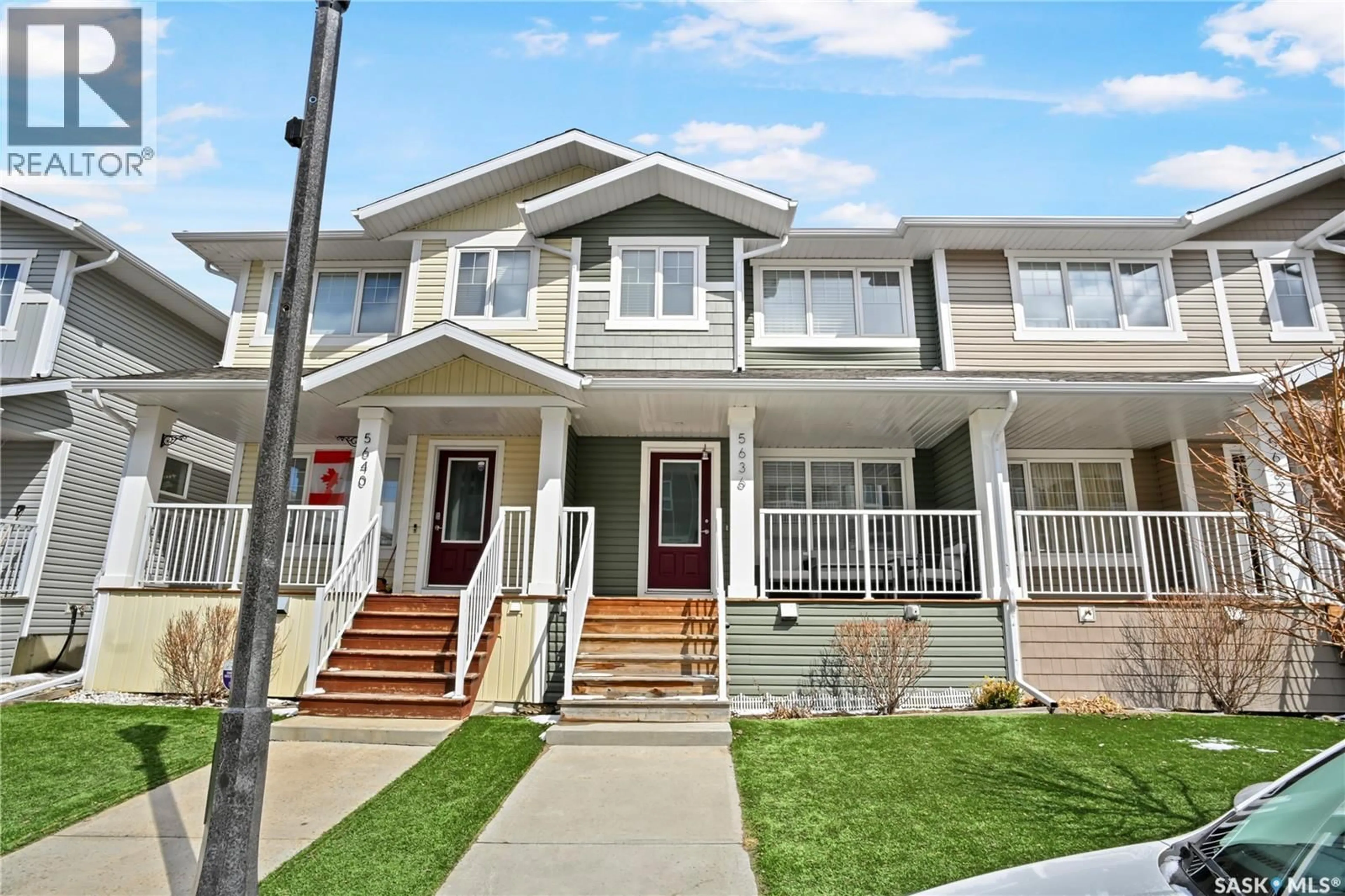 Home with vinyl exterior material, street for 5636 PREFONTAINE AVENUE, Regina Saskatchewan S4W0M8