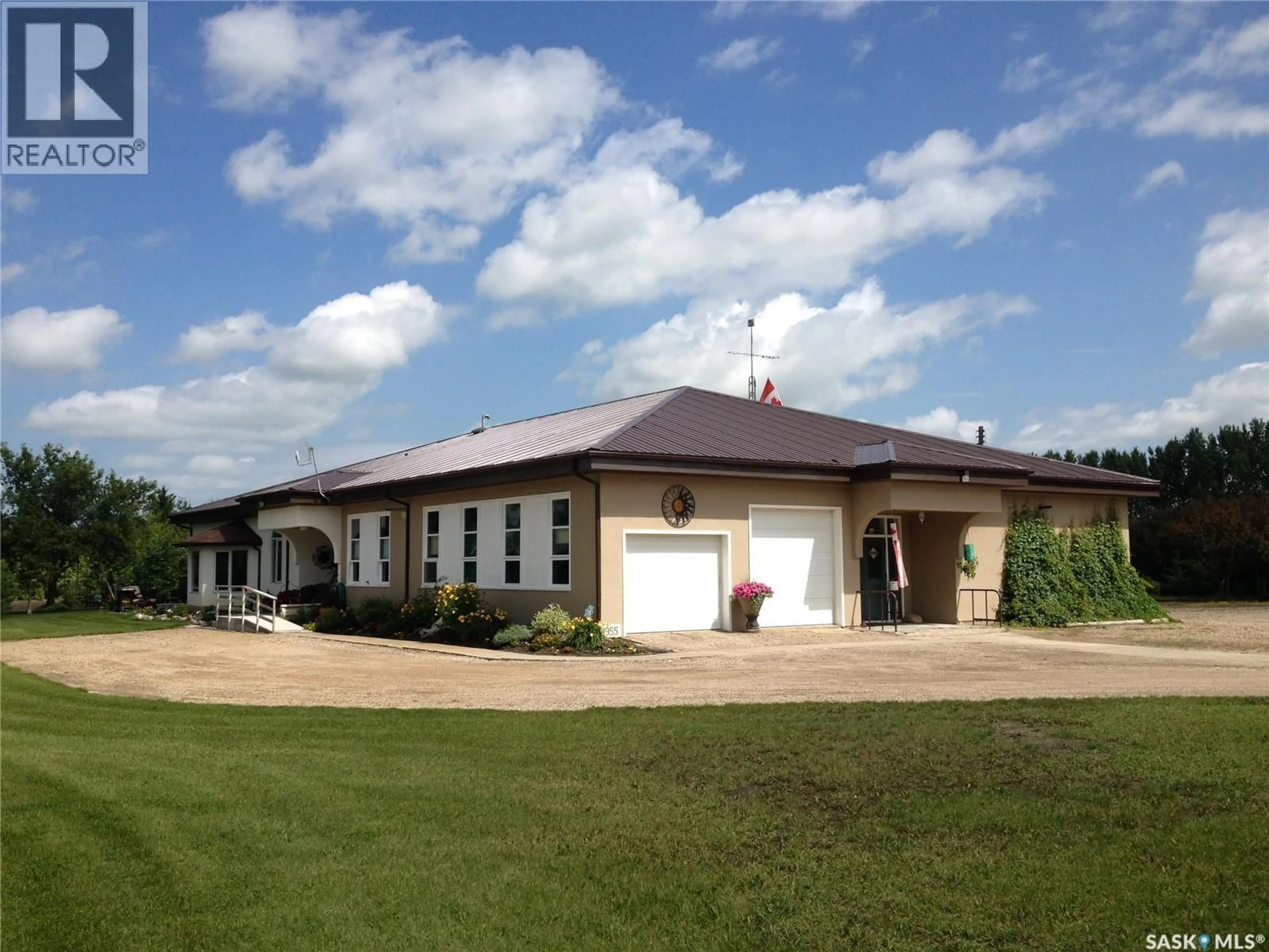 A pic from outside/outdoor area/front of a property/back of a property/a pic from drone, building for DEIBERT ACREAGE, Humboldt Rm No. 370 Saskatchewan S0K2A0