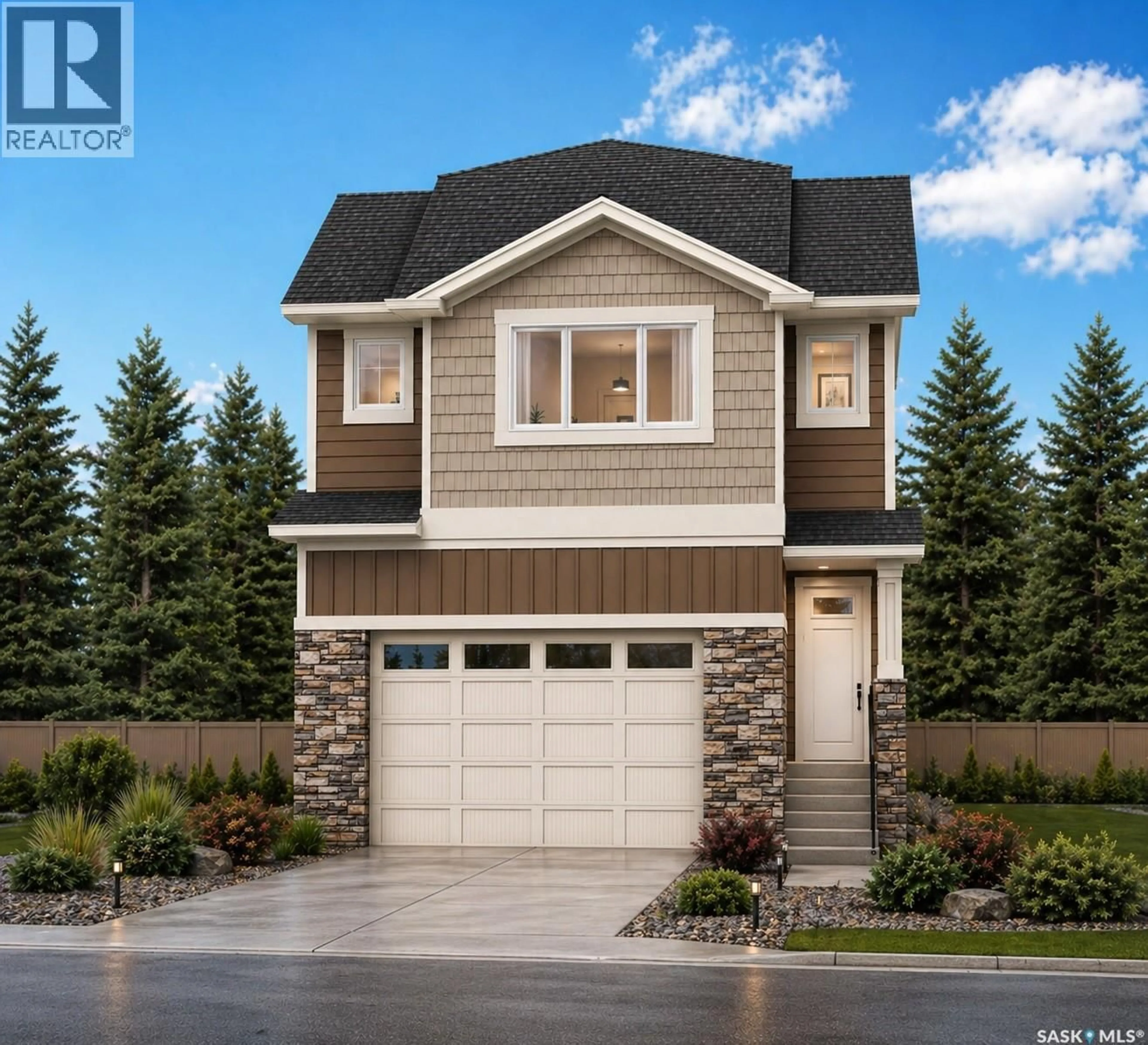 Home with vinyl exterior material, street for 426 LESKIW BEND, Saskatoon Saskatchewan S7V2A6
