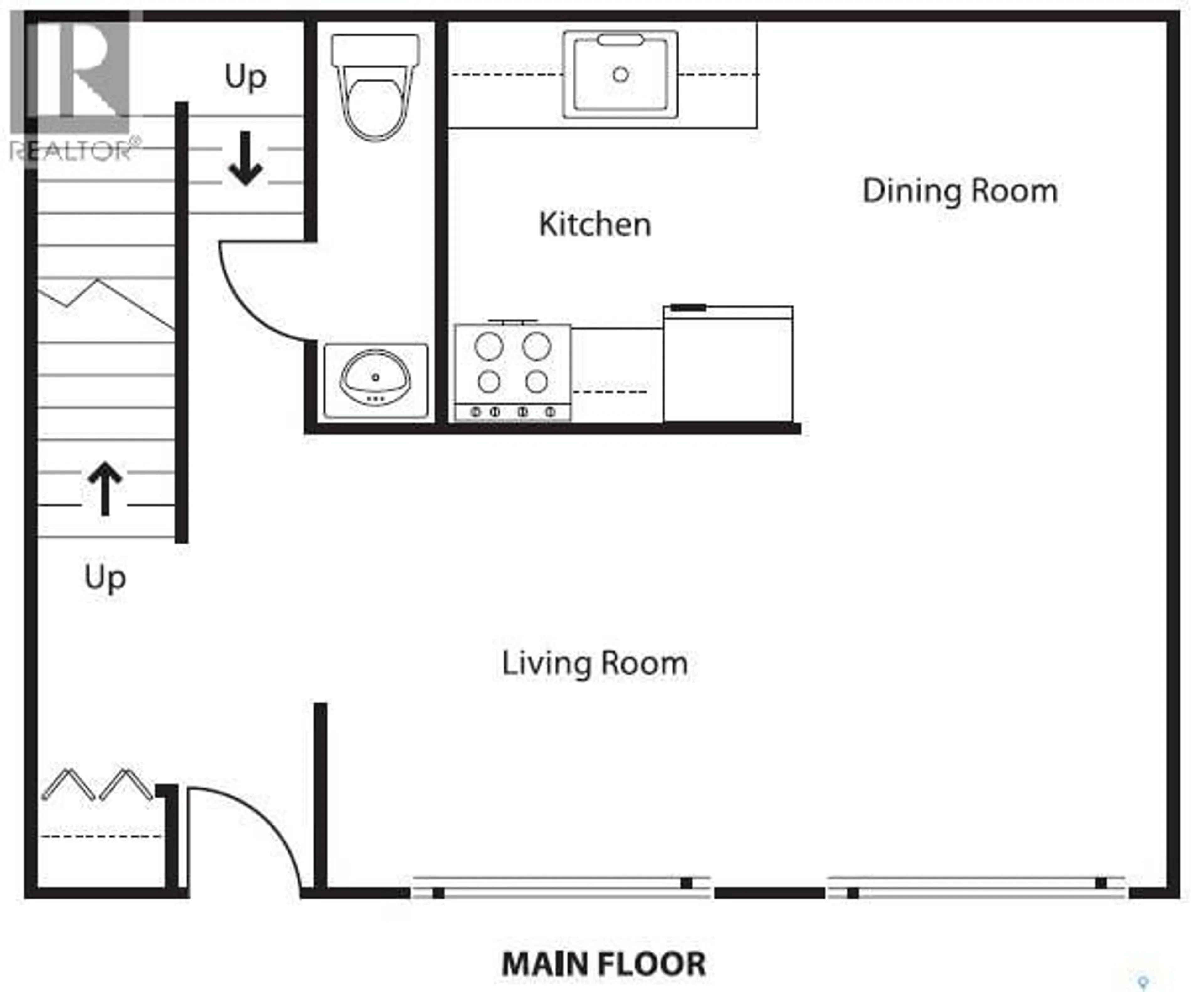 Floor plan for 3906 CASTLE ROAD, Regina Saskatchewan S4S6A4