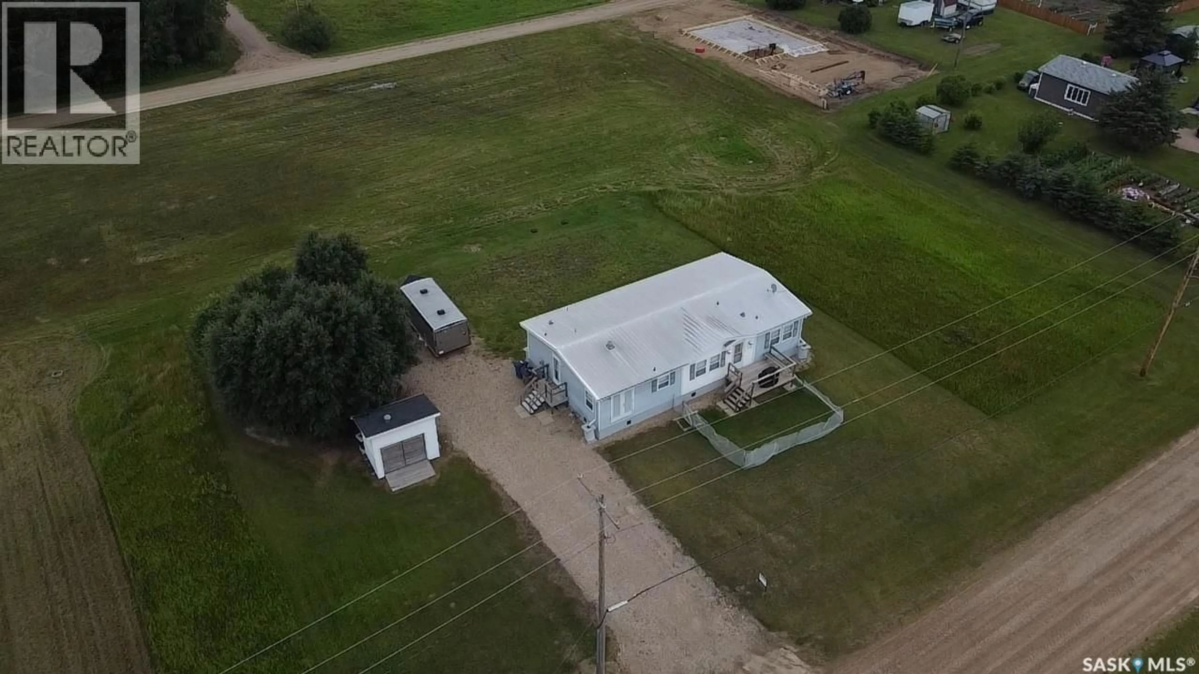 A pic from outside/outdoor area/front of a property/back of a property/a pic from drone, building for 316 1ST STREET, Archerwill Saskatchewan S0E0B0